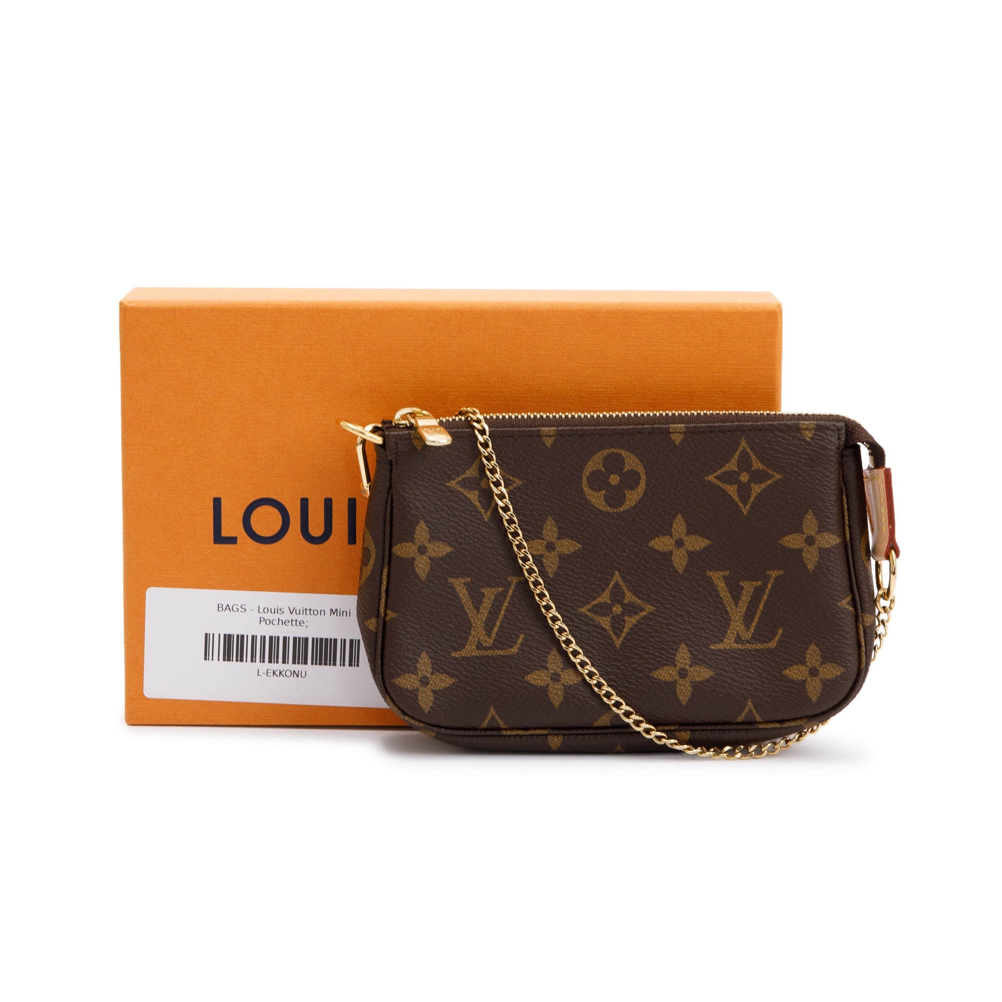 Louis Vuitton 2023 Monogram Mini Pochette Accessories w/ Box