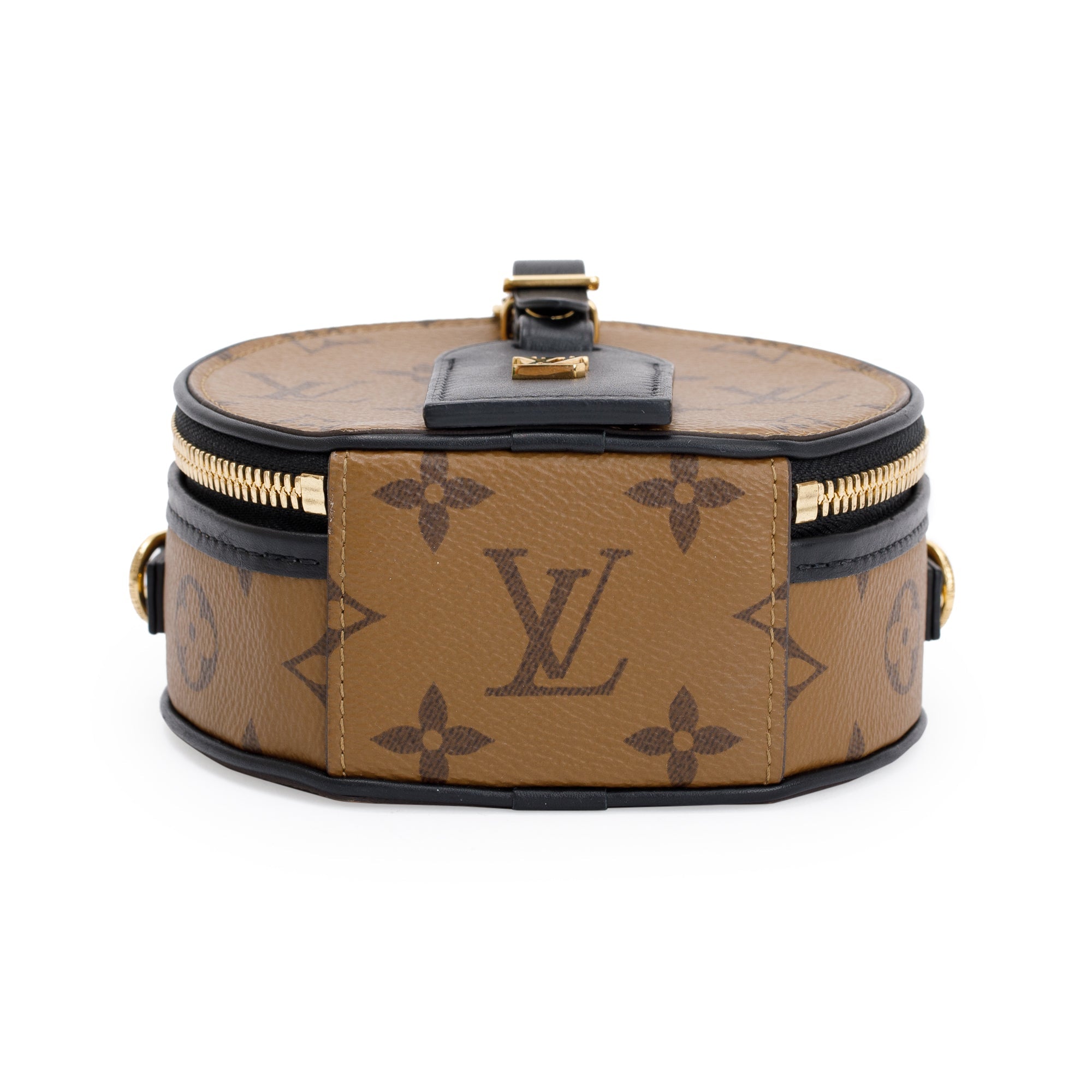 Louis Vuitton 2023 Monogram Reverse Mini Boite Chapeau w/ Strap