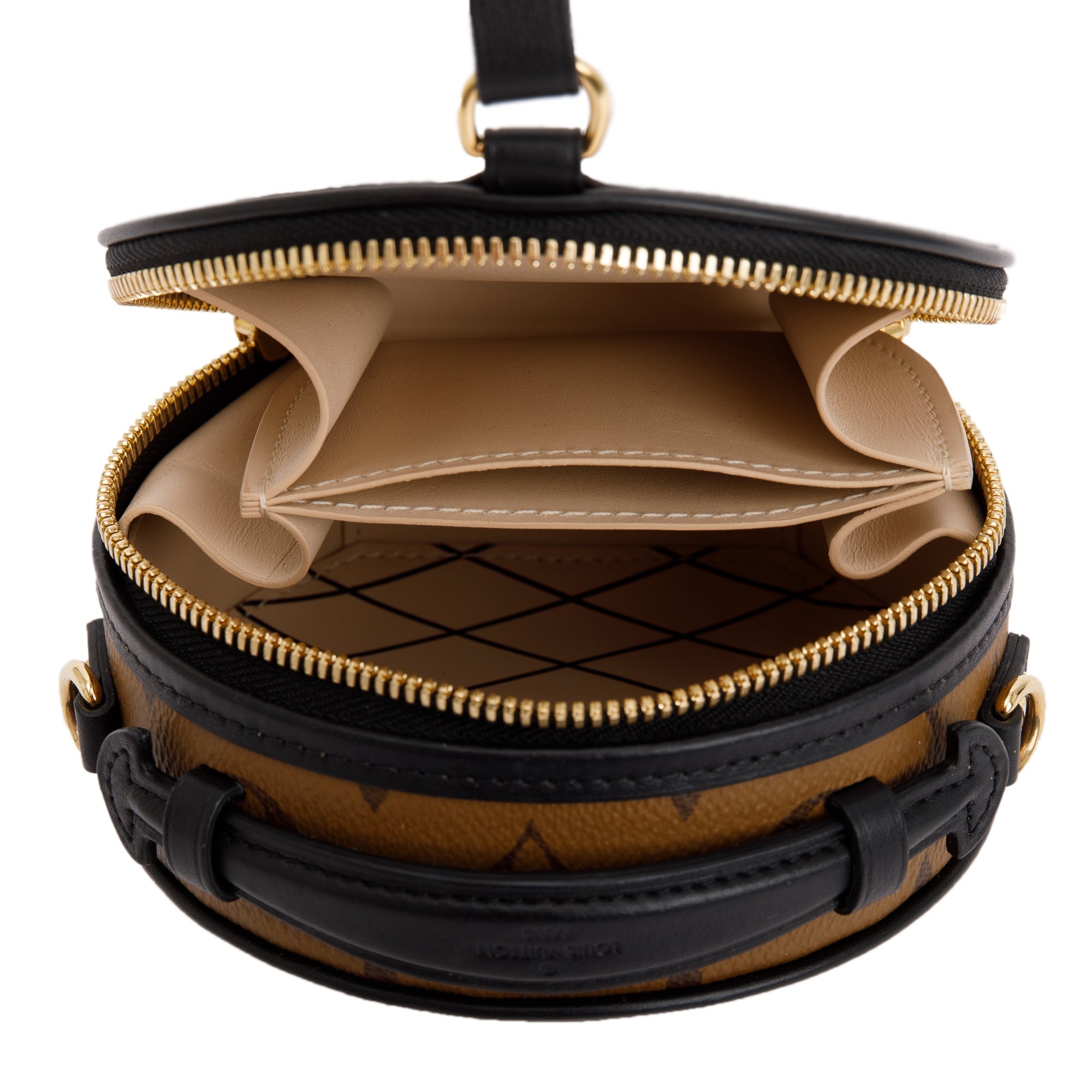 Louis Vuitton 2023 Monogram Reverse Mini Boite Chapeau w/ Strap