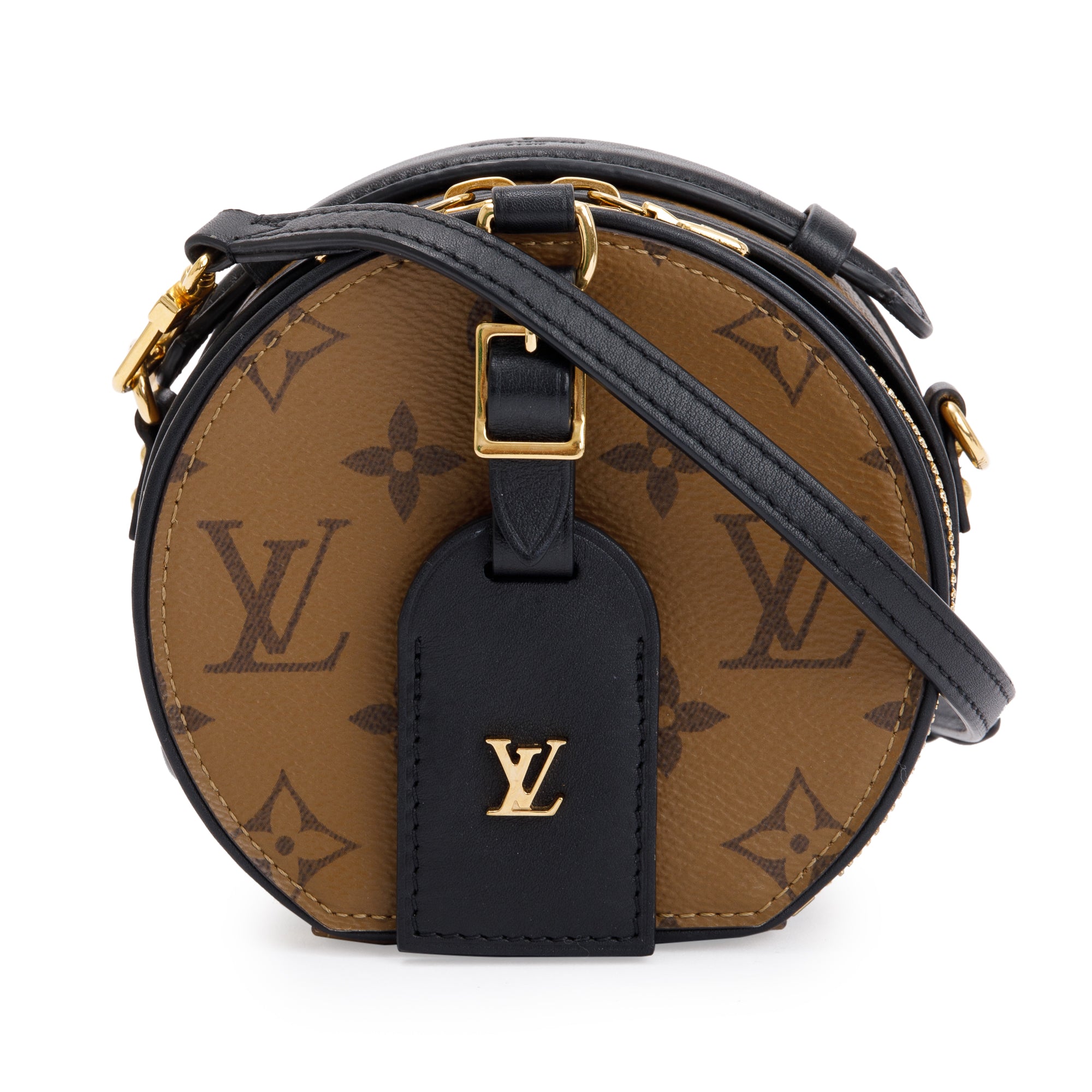 Louis Vuitton 2023 Monogram Reverse Mini Boite Chapeau w/ Strap