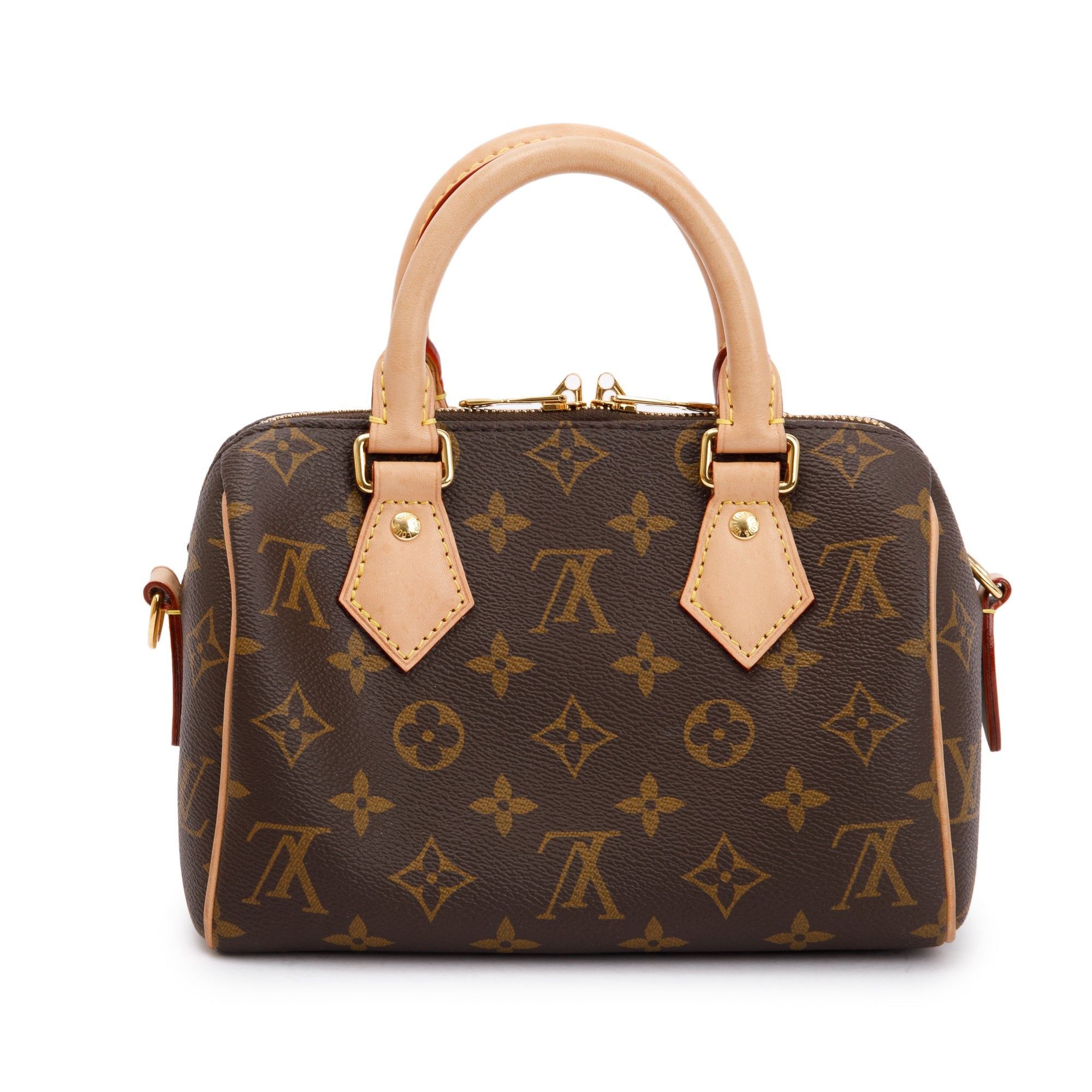 Louis Vuitton 2023 Monogram Speedy Bandouliere 20 w/ Strap, Box & Receipt