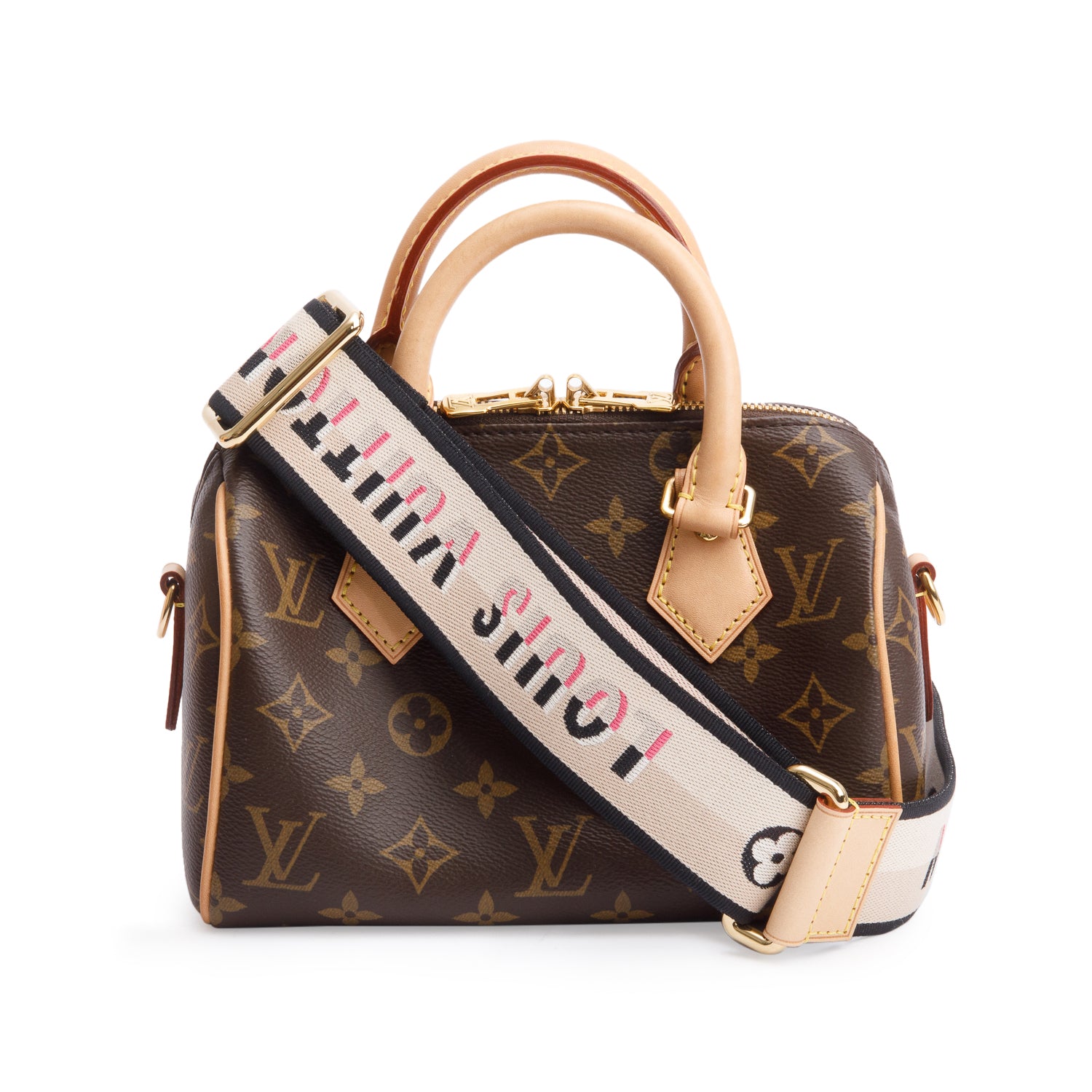 Louis Vuitton 2023 Monogram Speedy Bandouliere 20 w/ Strap & Box