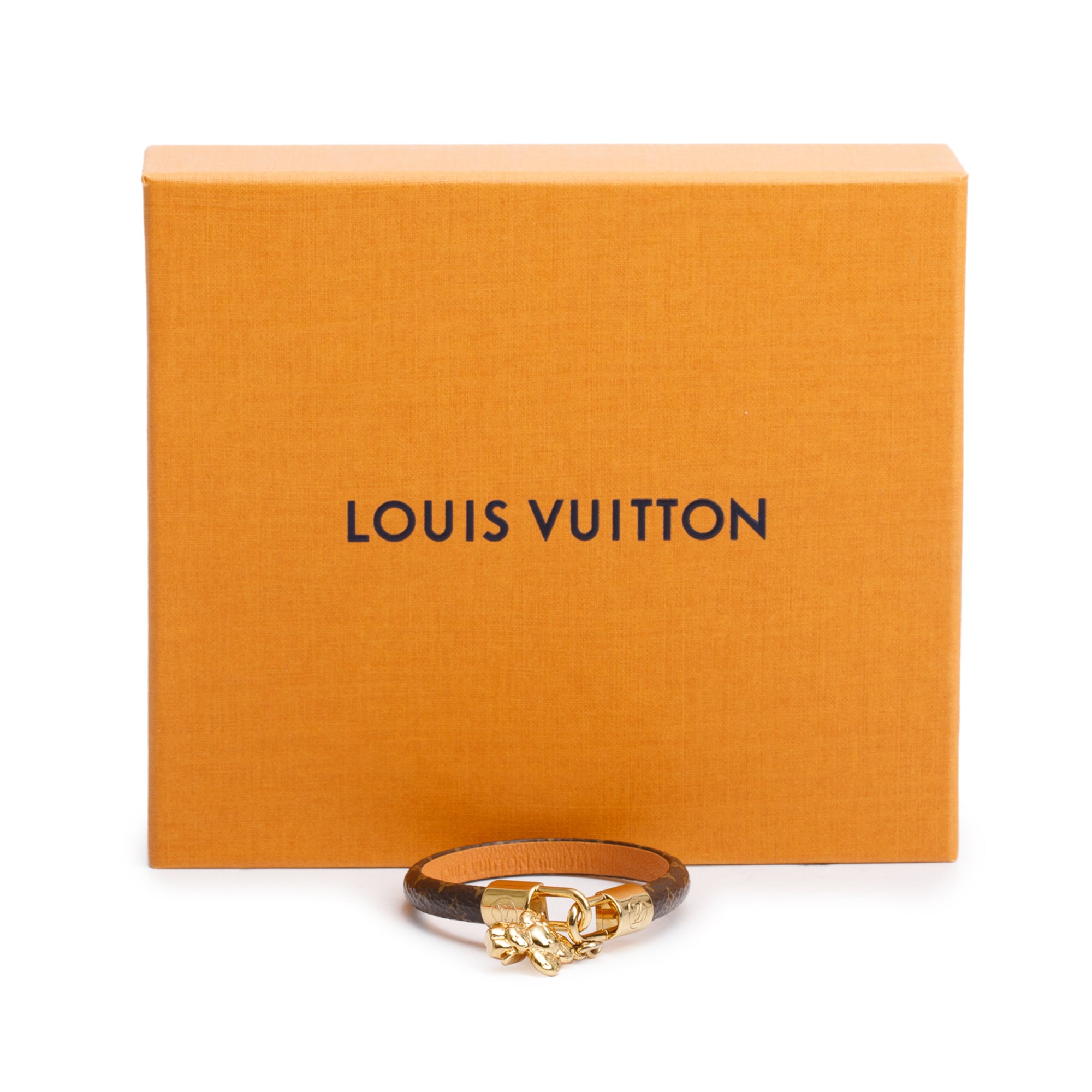 Louis Vuitton 2023 Monogram Vivienne Charm Bracelet w/ Box & Receipt