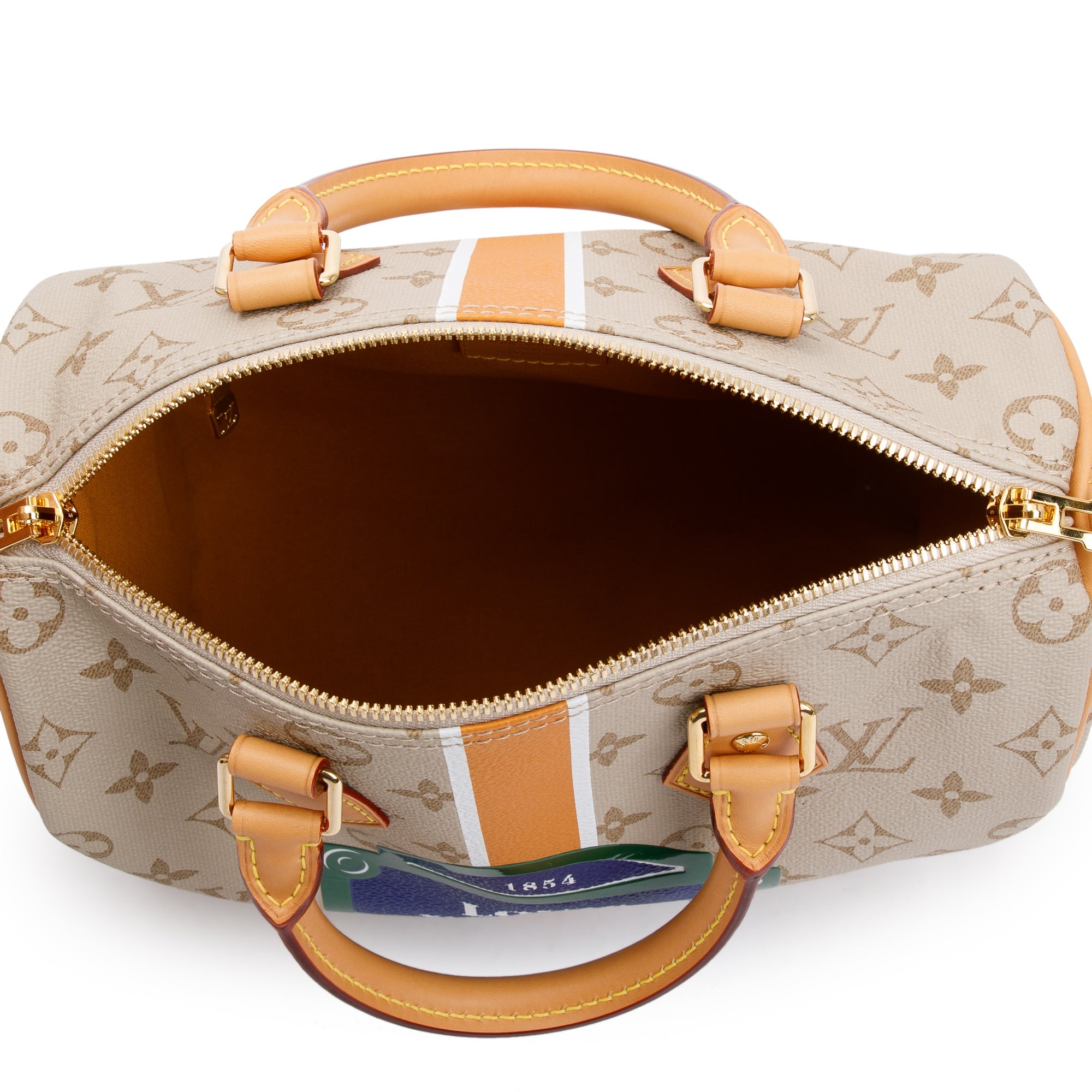 Louis Vuitton 2023 Monopaname Speedy Bandouliere 25 w/ Strap & Box