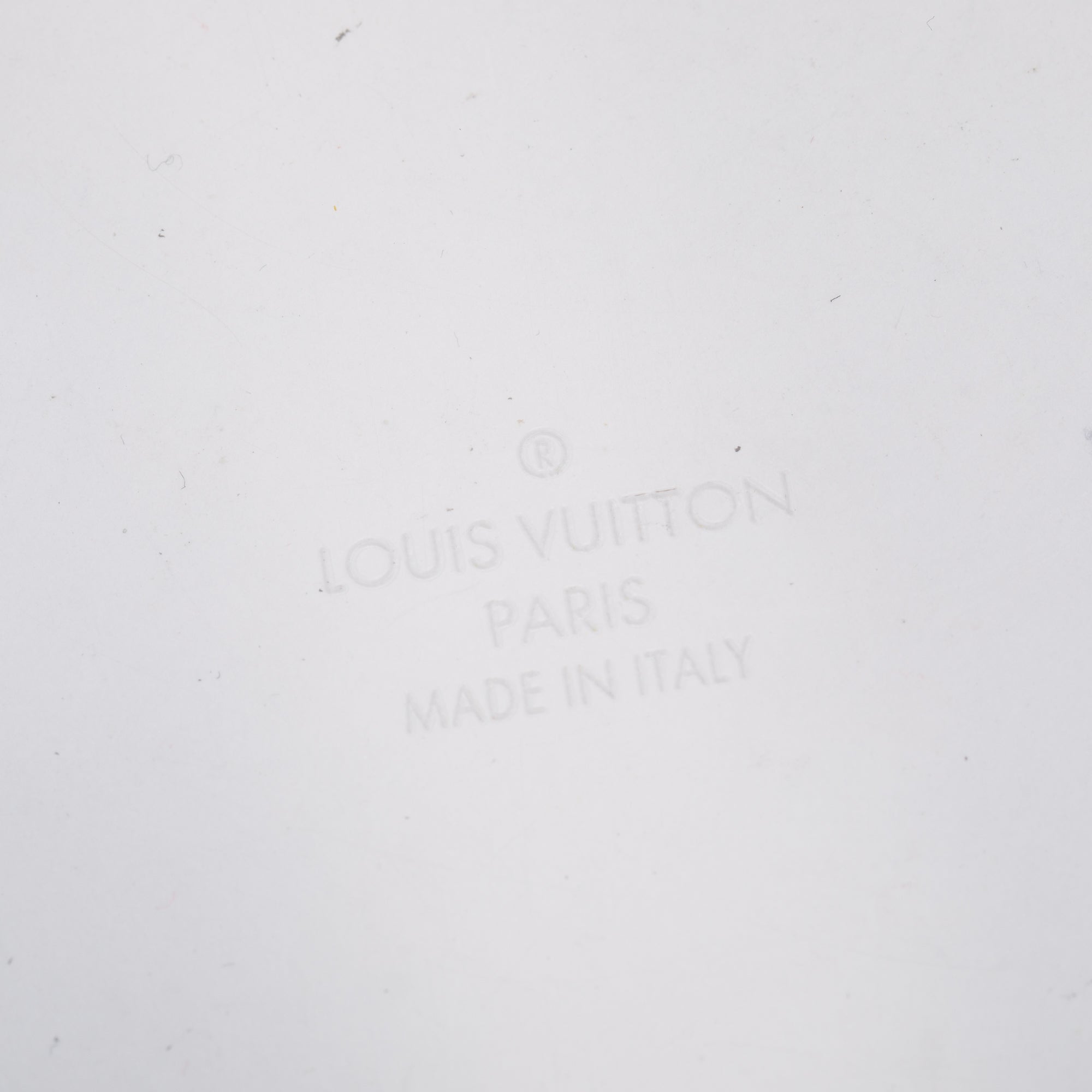 Louis Vuitton 2023 Transparent Plexiglass Scott Box w/ Box