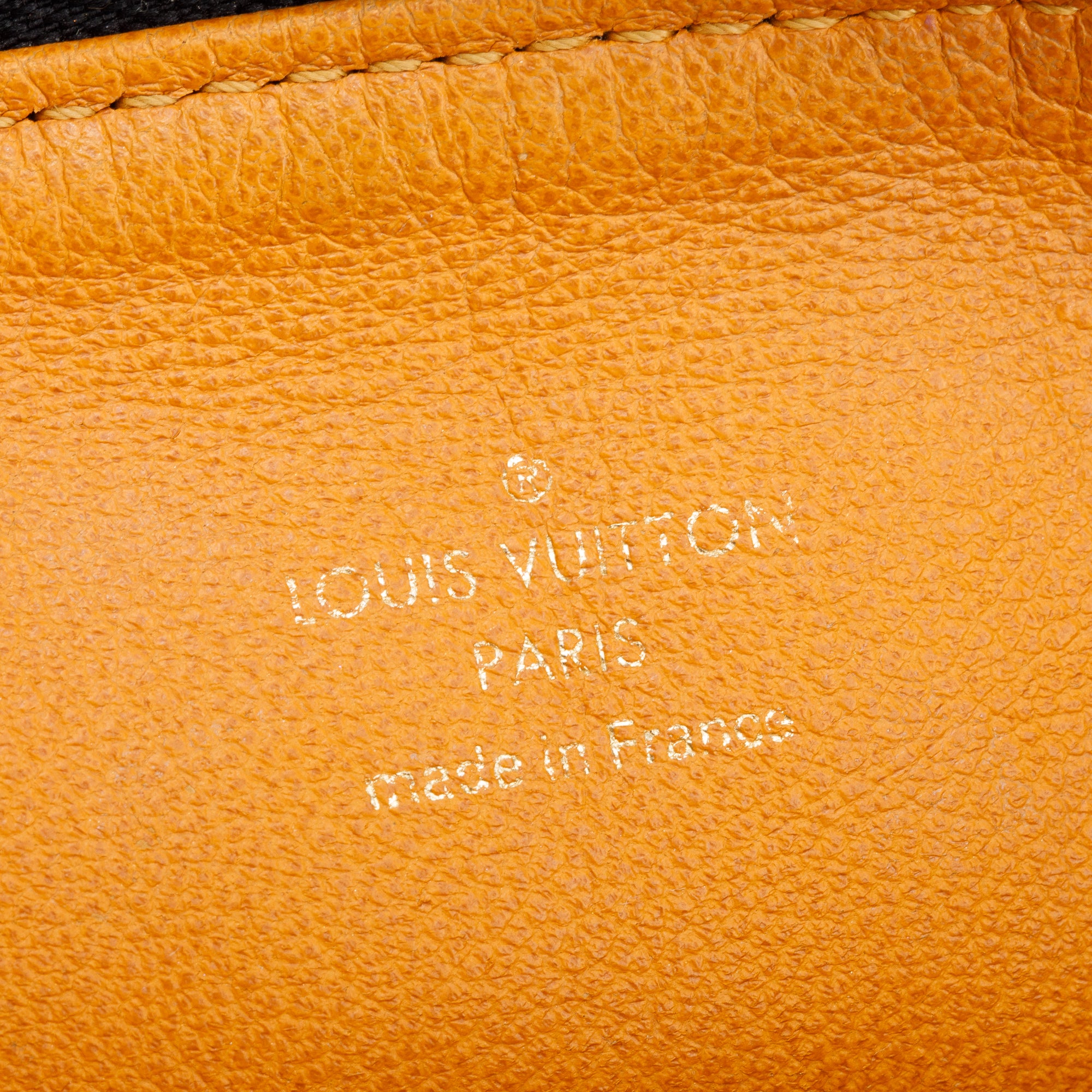 Louis Vuitton 2024 Black Monogram Embossed Lambskin Leather Coussin MM w/ Straps & Receipt