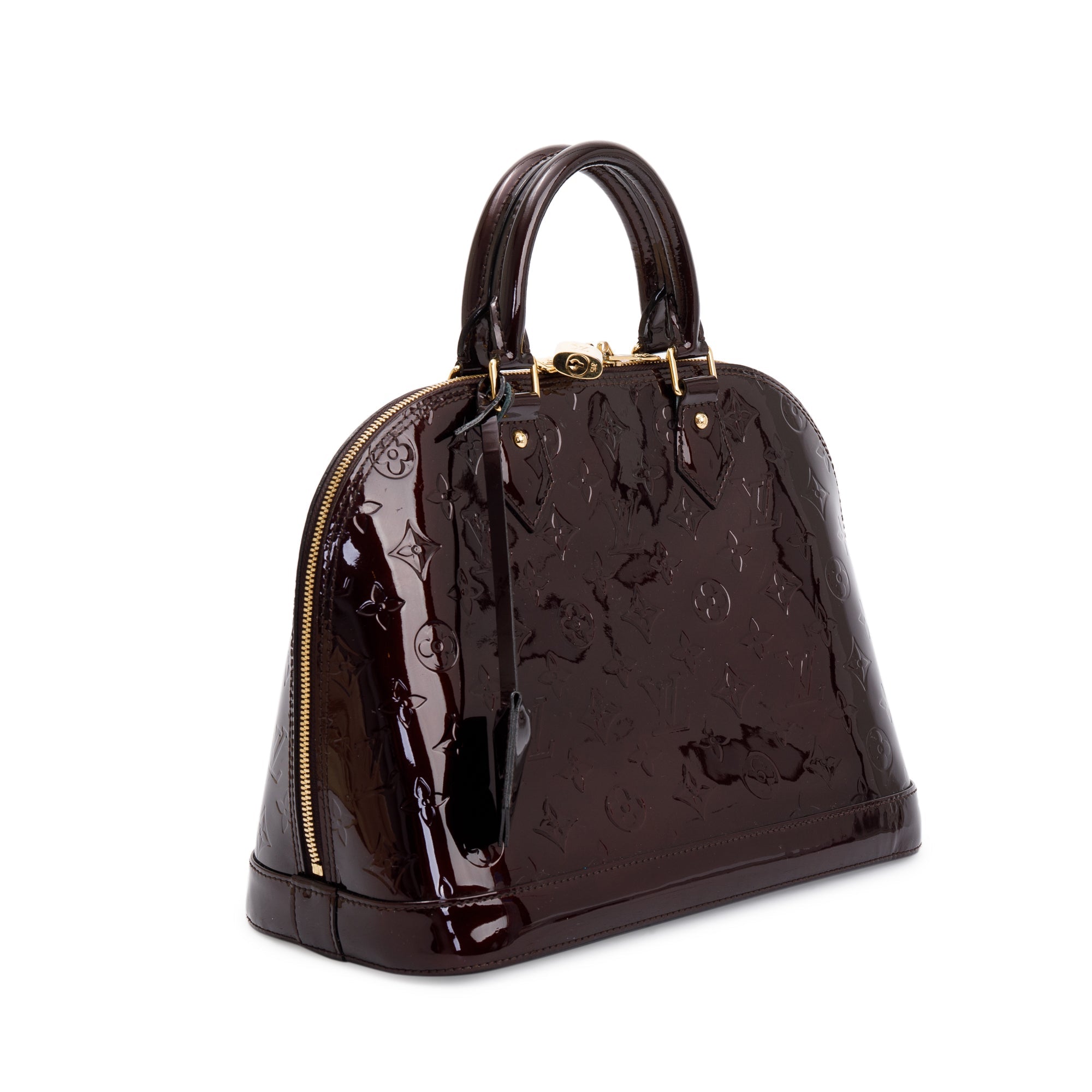 Louis Vuitton Amarante Monogram Vernis Alma PM