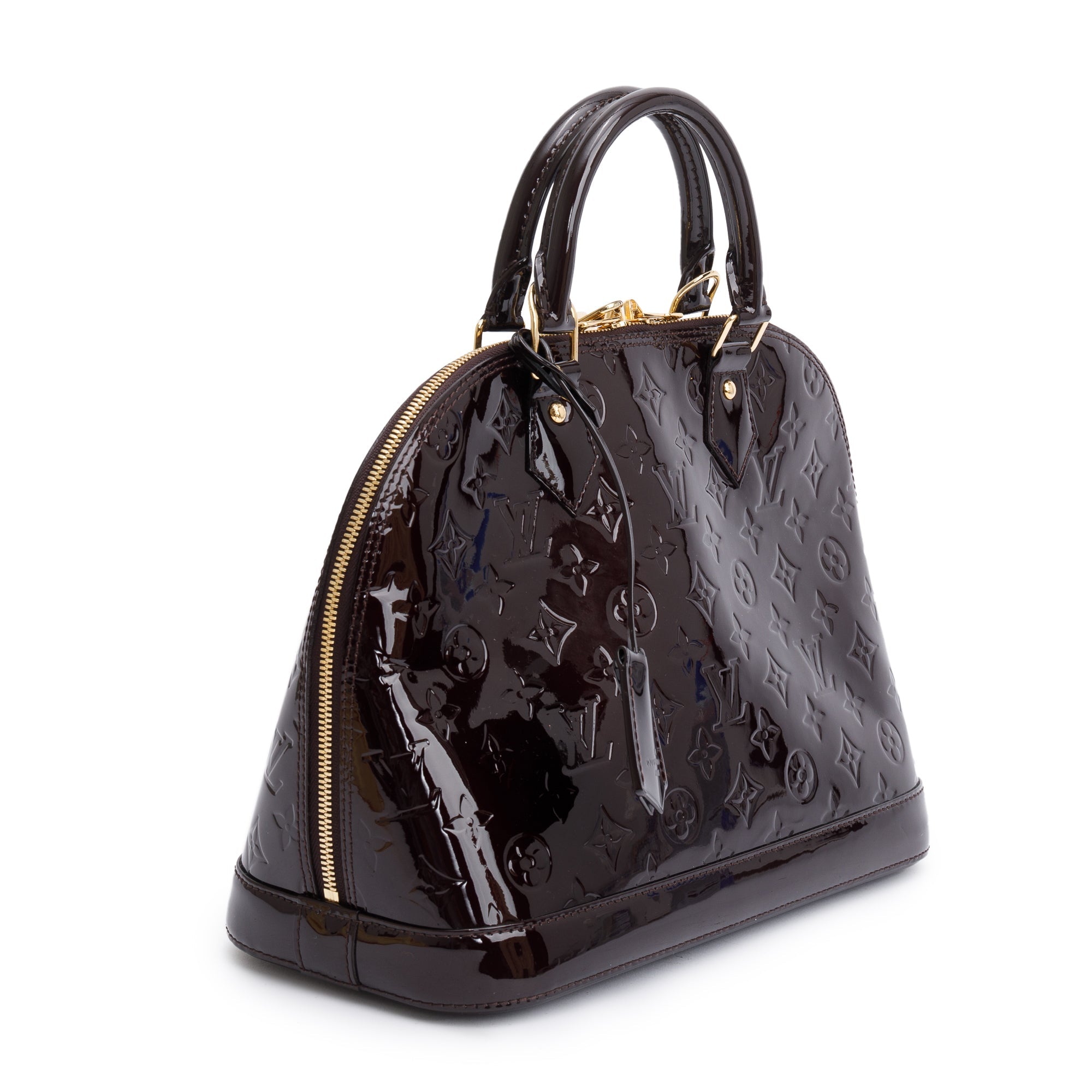 Louis Vuitton Amarante Monogram Vernis Alma PM