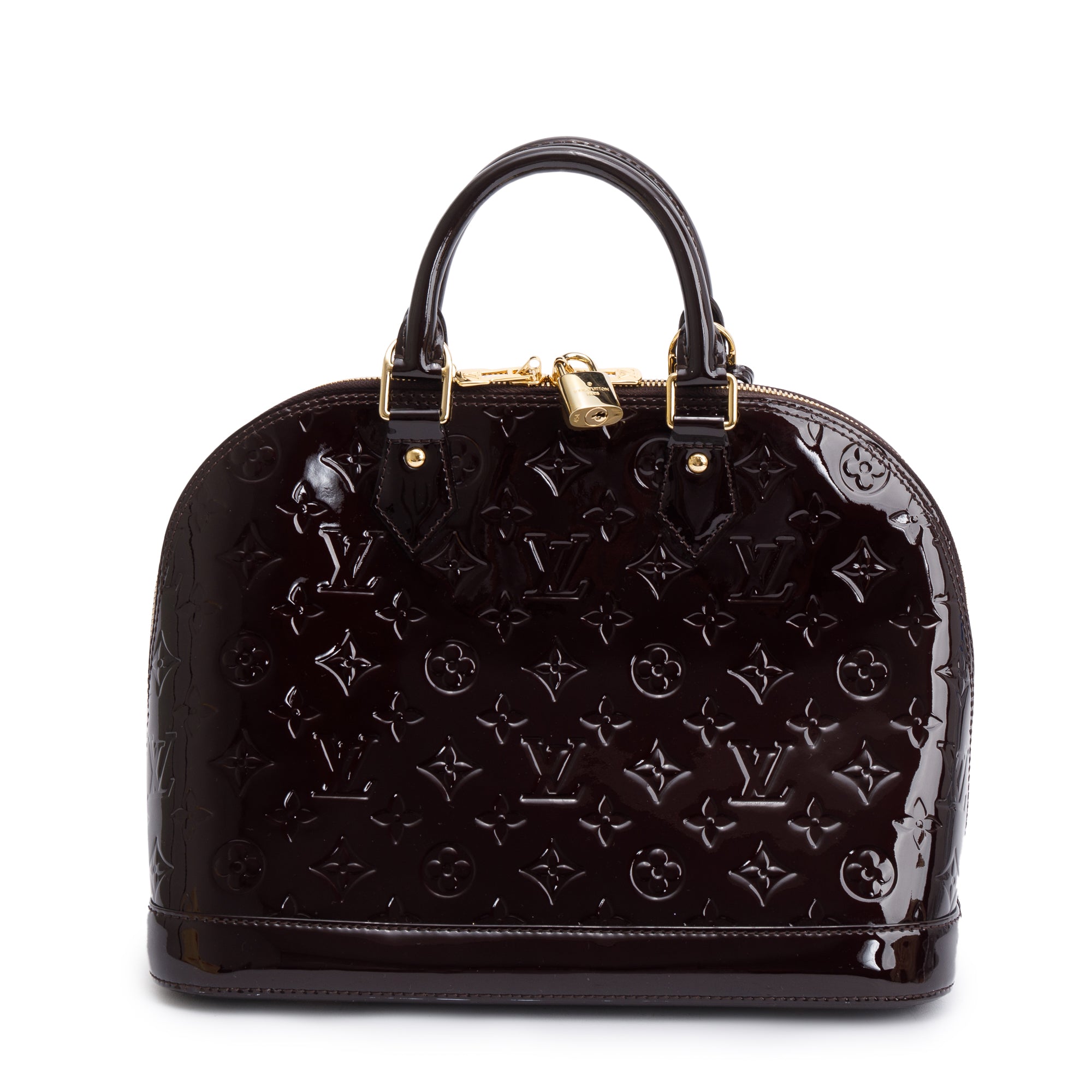 Louis Vuitton Amarante Monogram Vernis Alma PM