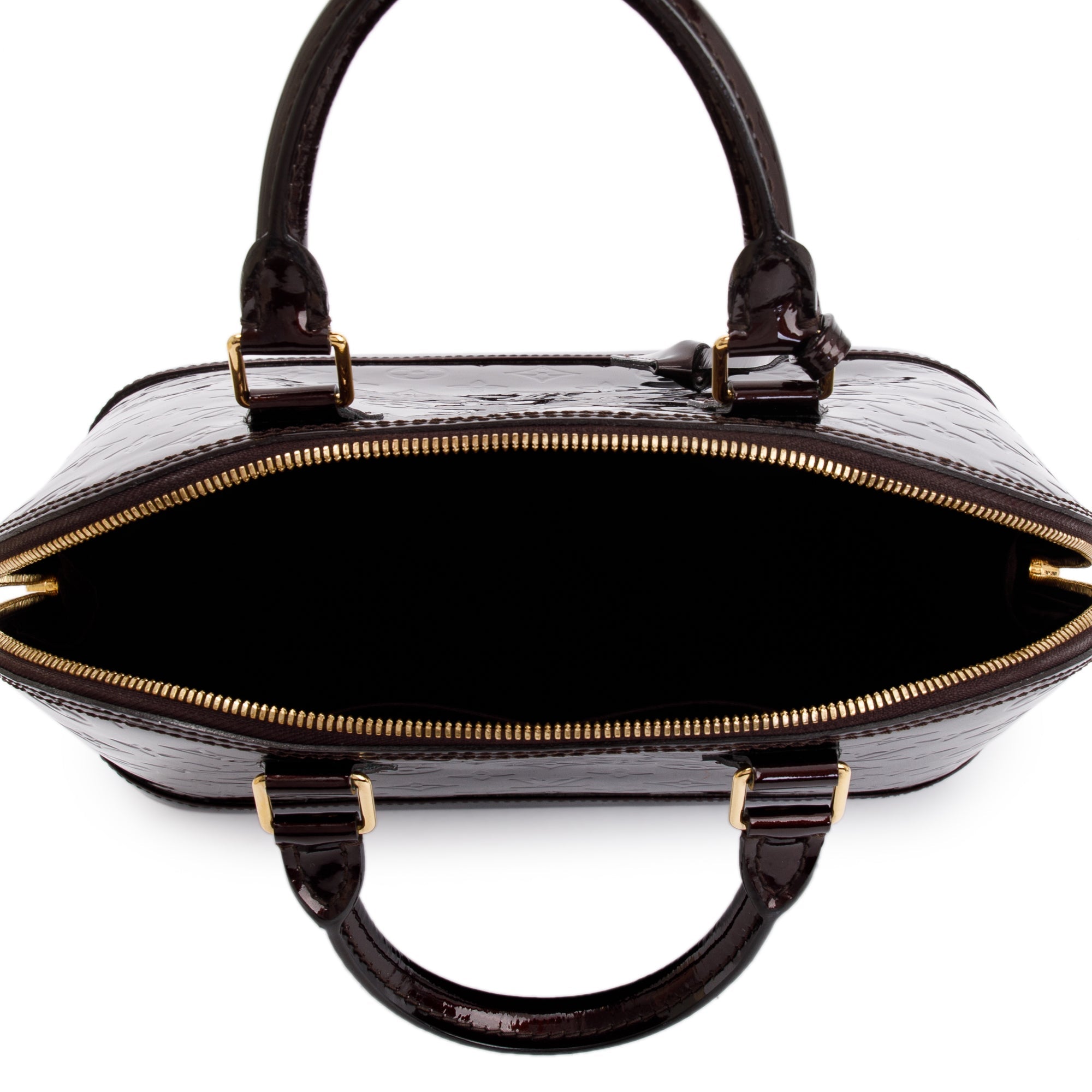 Louis Vuitton Amarante Monogram Vernis Alma PM