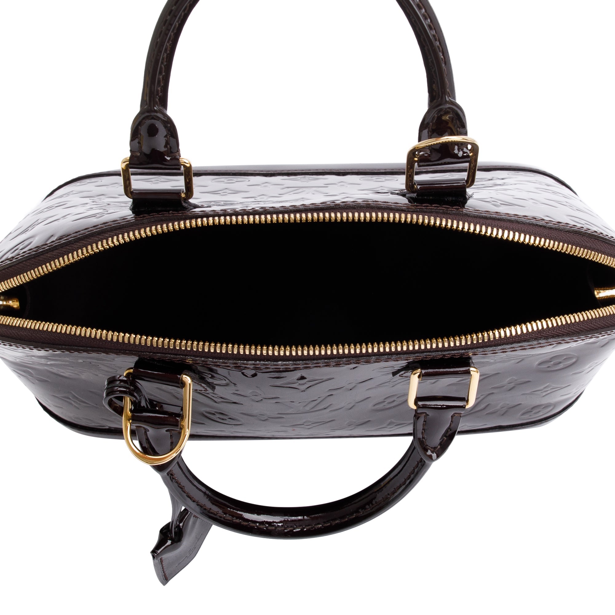 Louis Vuitton Amarante Monogram Vernis Alma PM