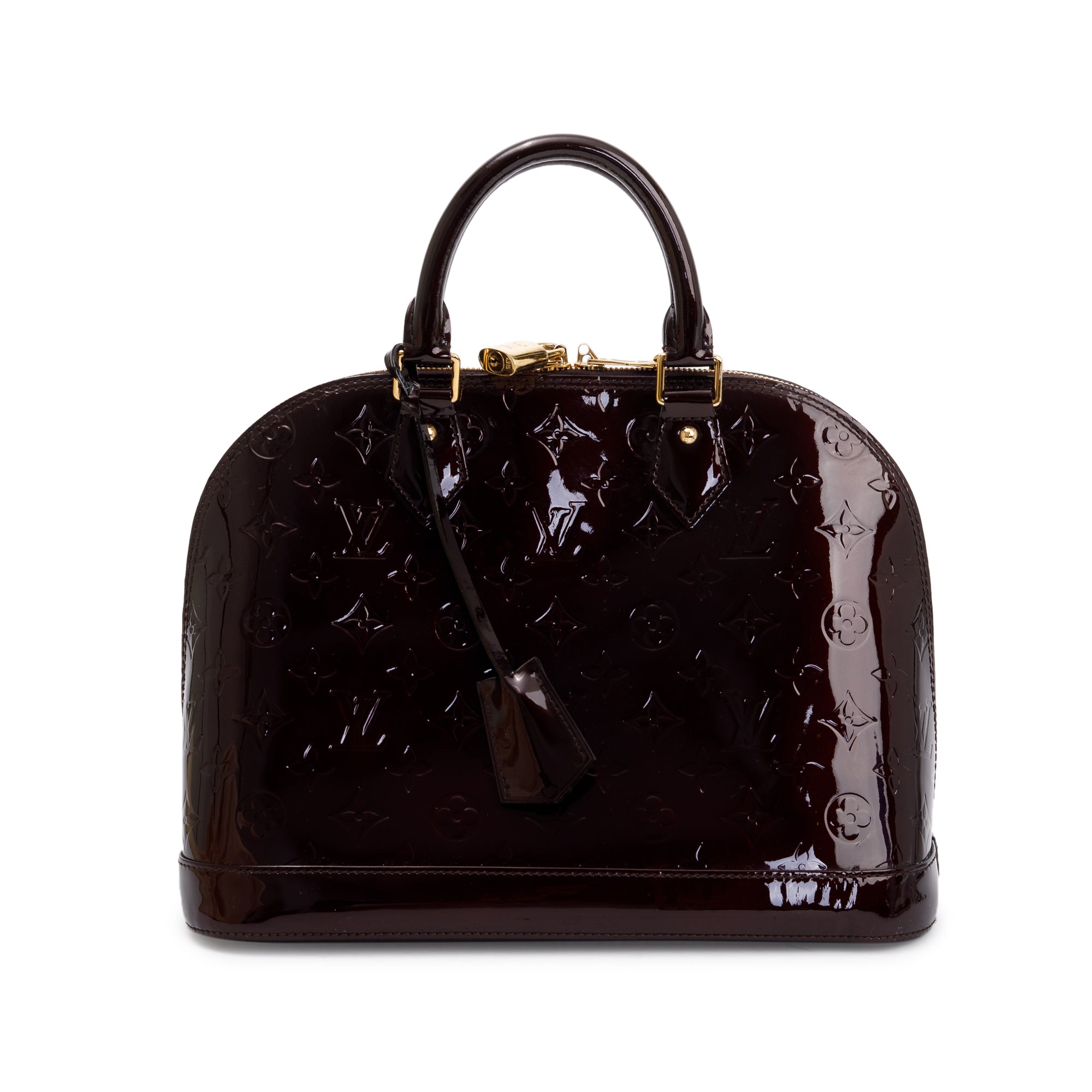 Louis Vuitton Amarante Monogram Vernis Alma PM