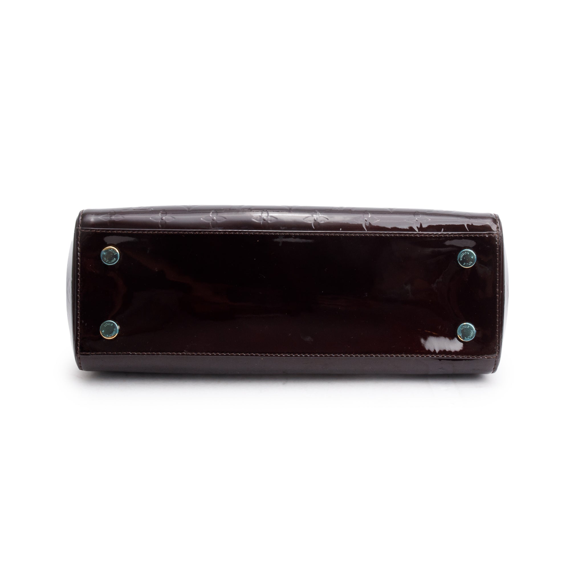 Louis Vuitton Amarante Monogram Vernis Brea MM w/ Strap