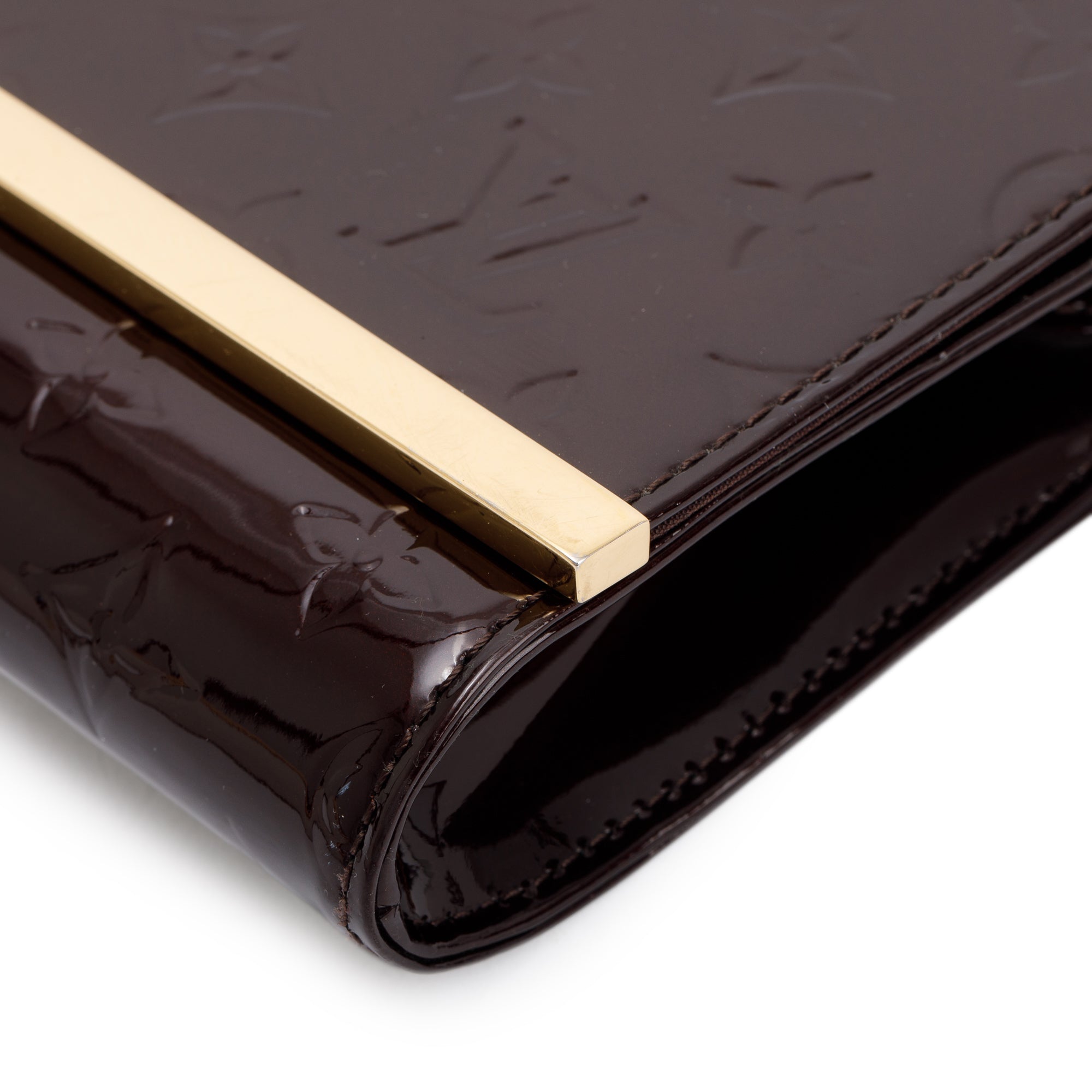 Louis Vuitton Amarante Monogram Vernis Leather Ana w/ Chain & Strap