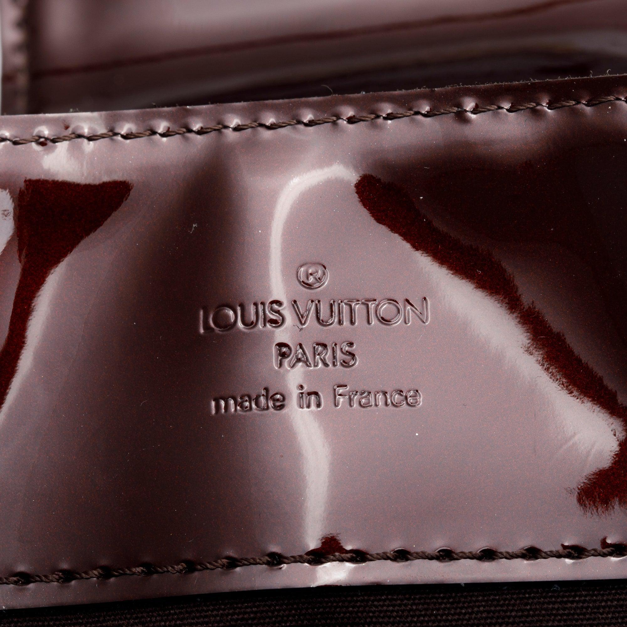 Louis Vuitton Amarante Monogram Vernis Melrose Avenue Handle Bag