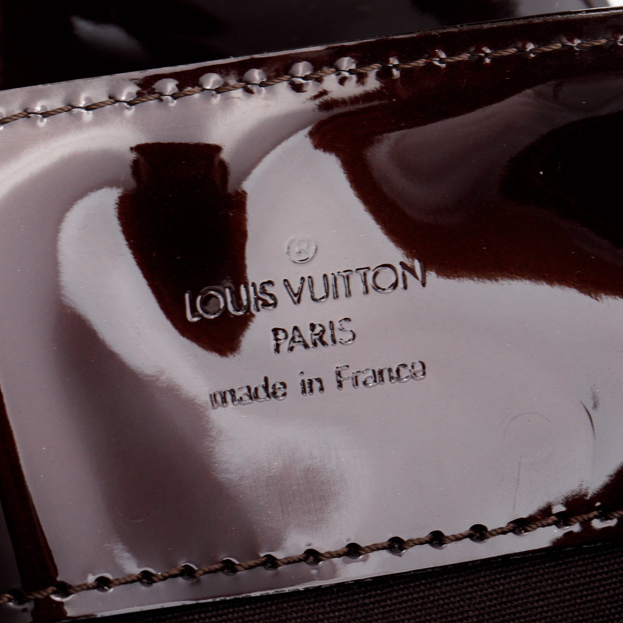 Louis Vuitton Amarante Monogram Vernis Melrose Avenue Handle Bag