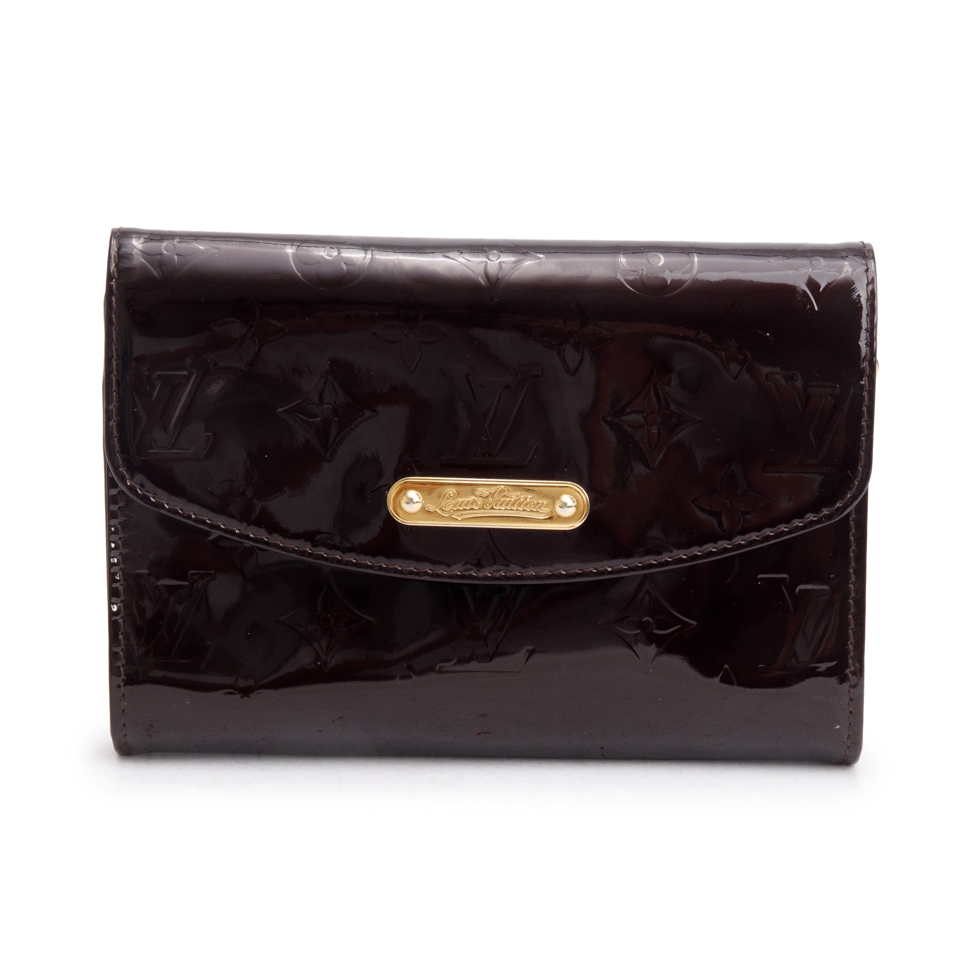 Louis Vuitton Amarante Monogram Vernis Patent Leather Bel Air
