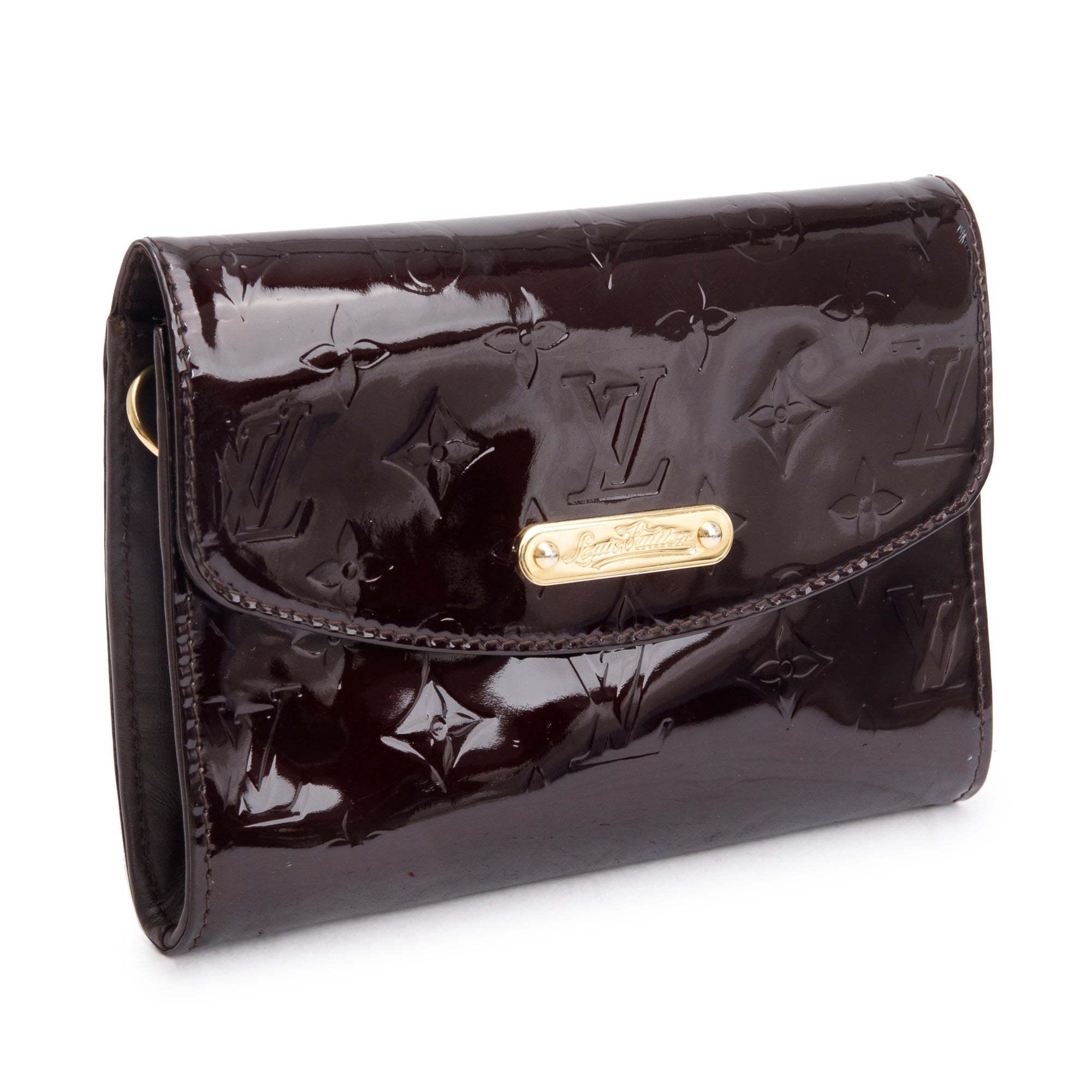 Louis Vuitton Amarante Monogram Vernis Patent Leather Bel Air