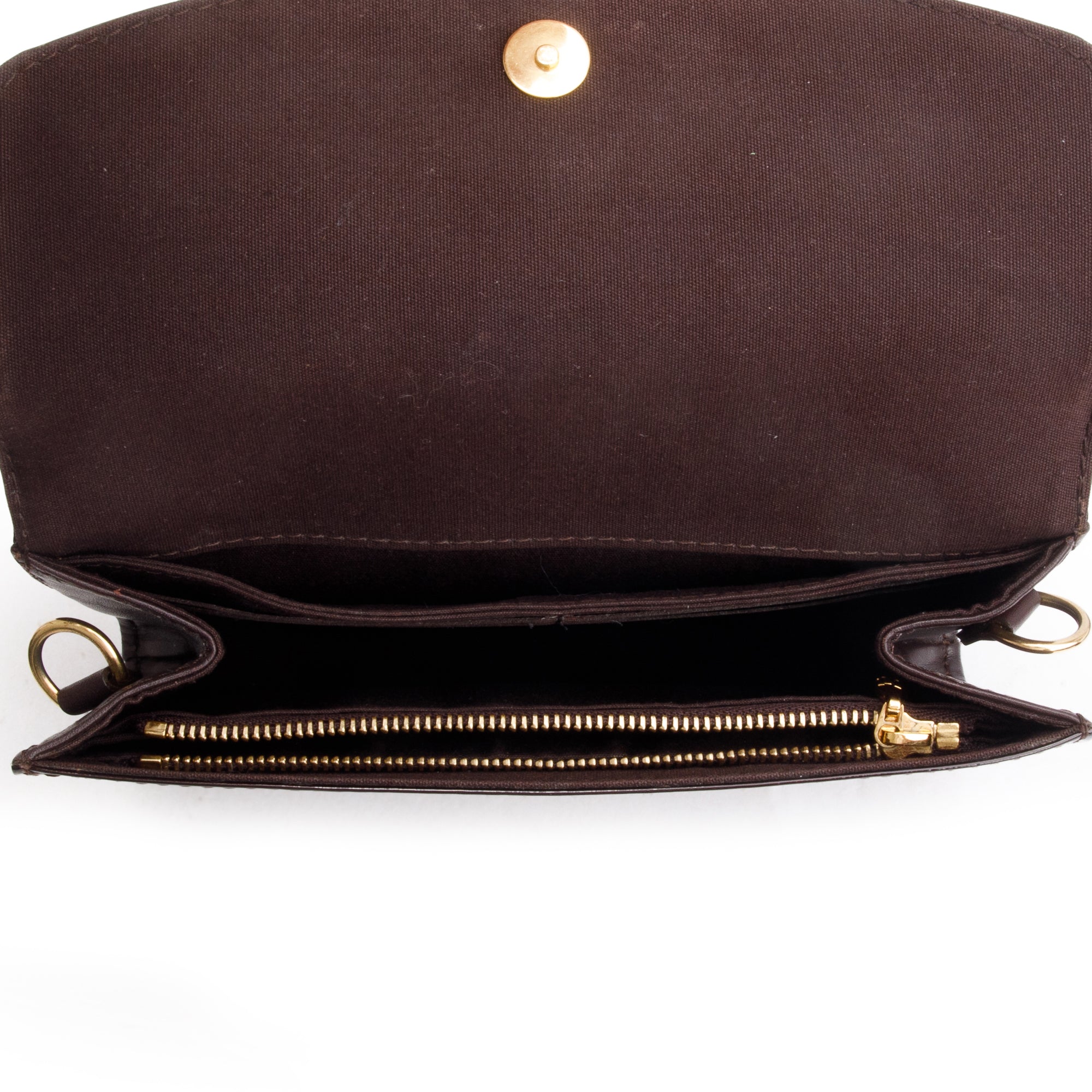 Louis Vuitton Amarante Monogram Vernis Patent Leather Bel Air