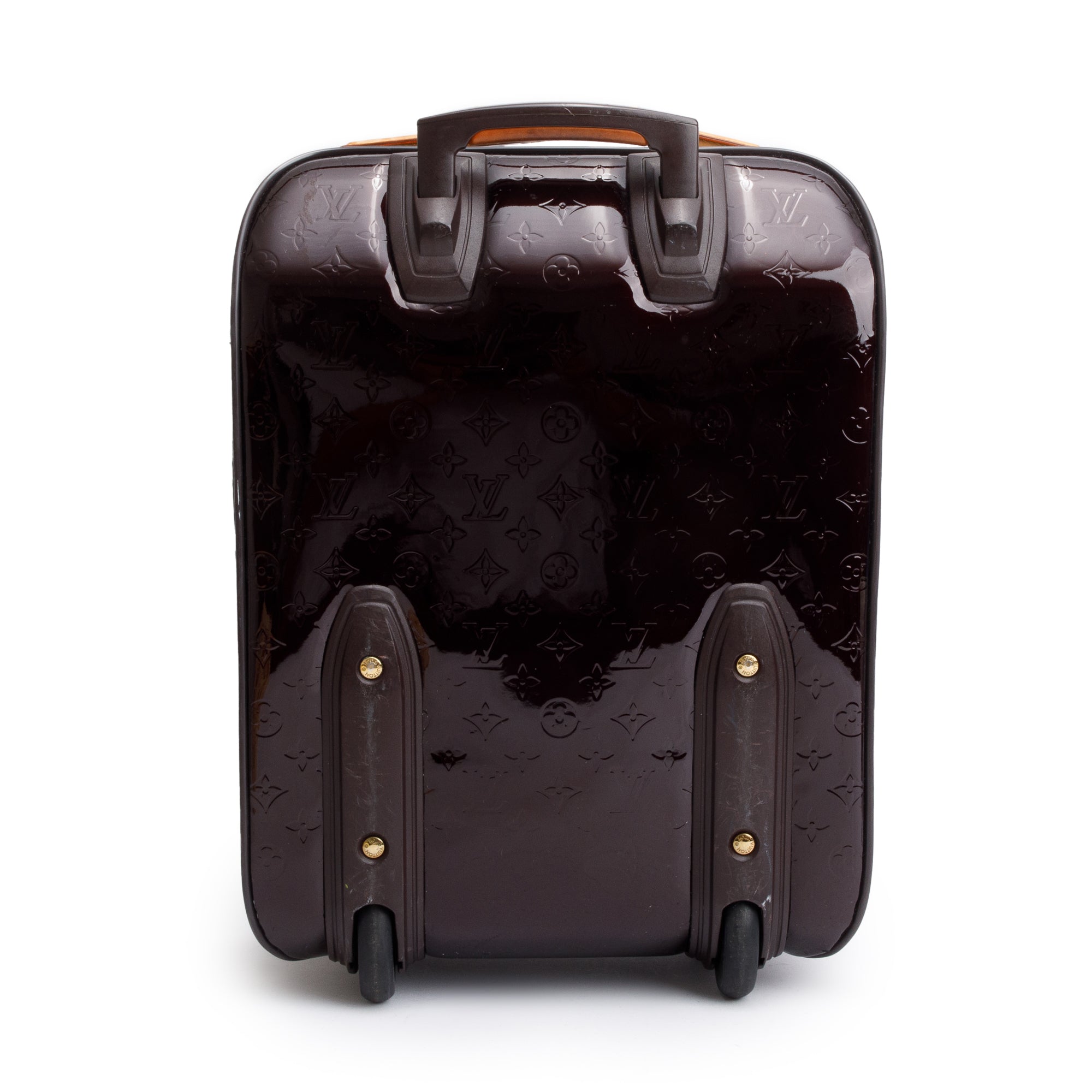 Louis Vuitton Amarante Monogram Vernis Pegase 50