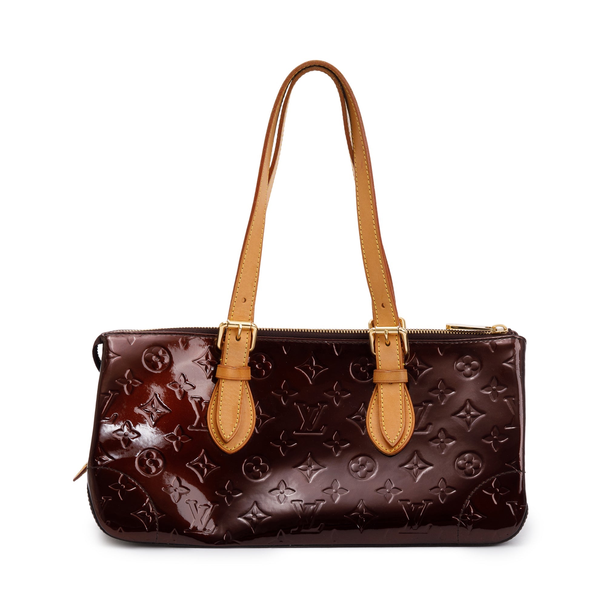 Louis Vuitton Amarante Monogram Vernis Rosewood Avenue Bag