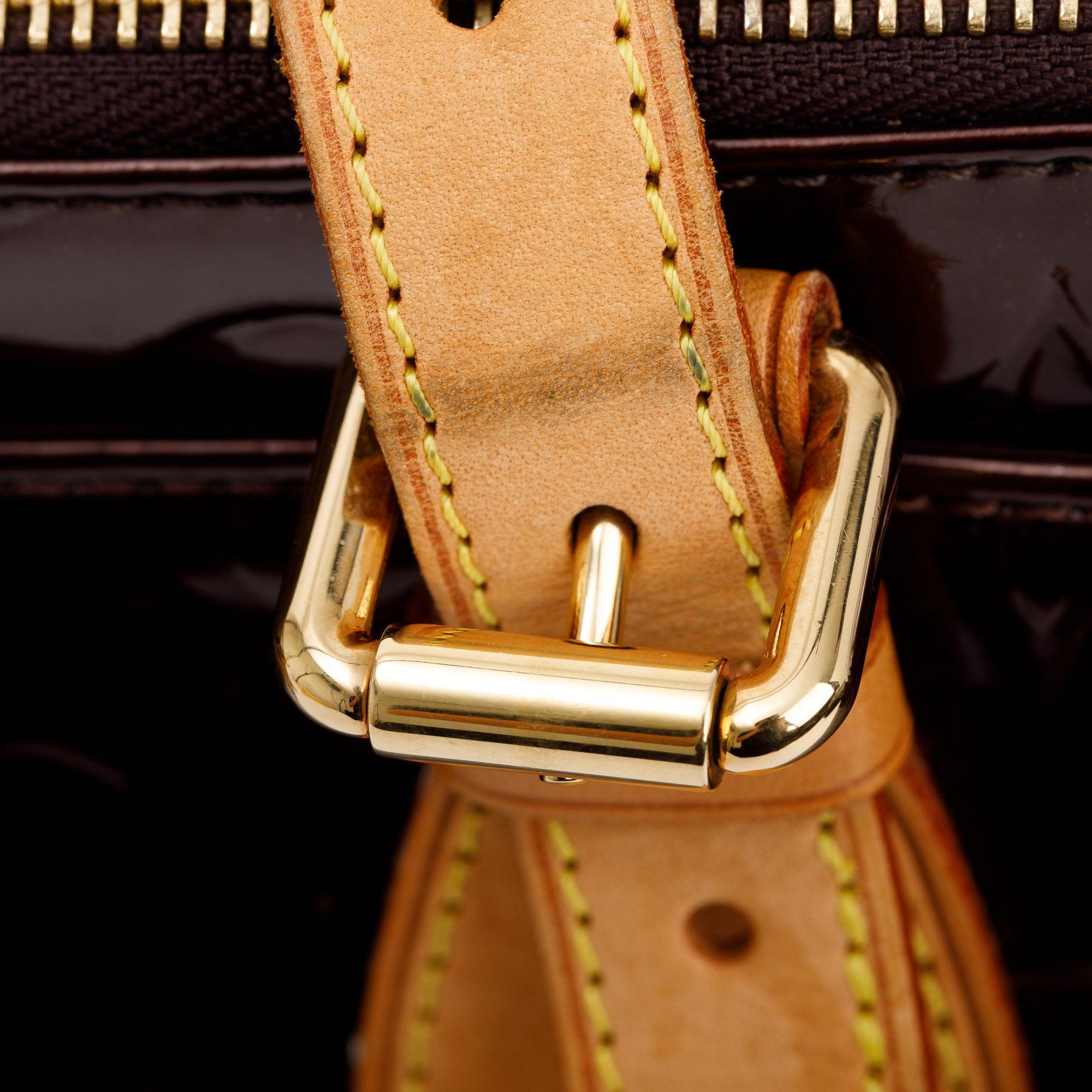 Louis Vuitton Amarante Monogram Vernis Rosewood Avenue Bag