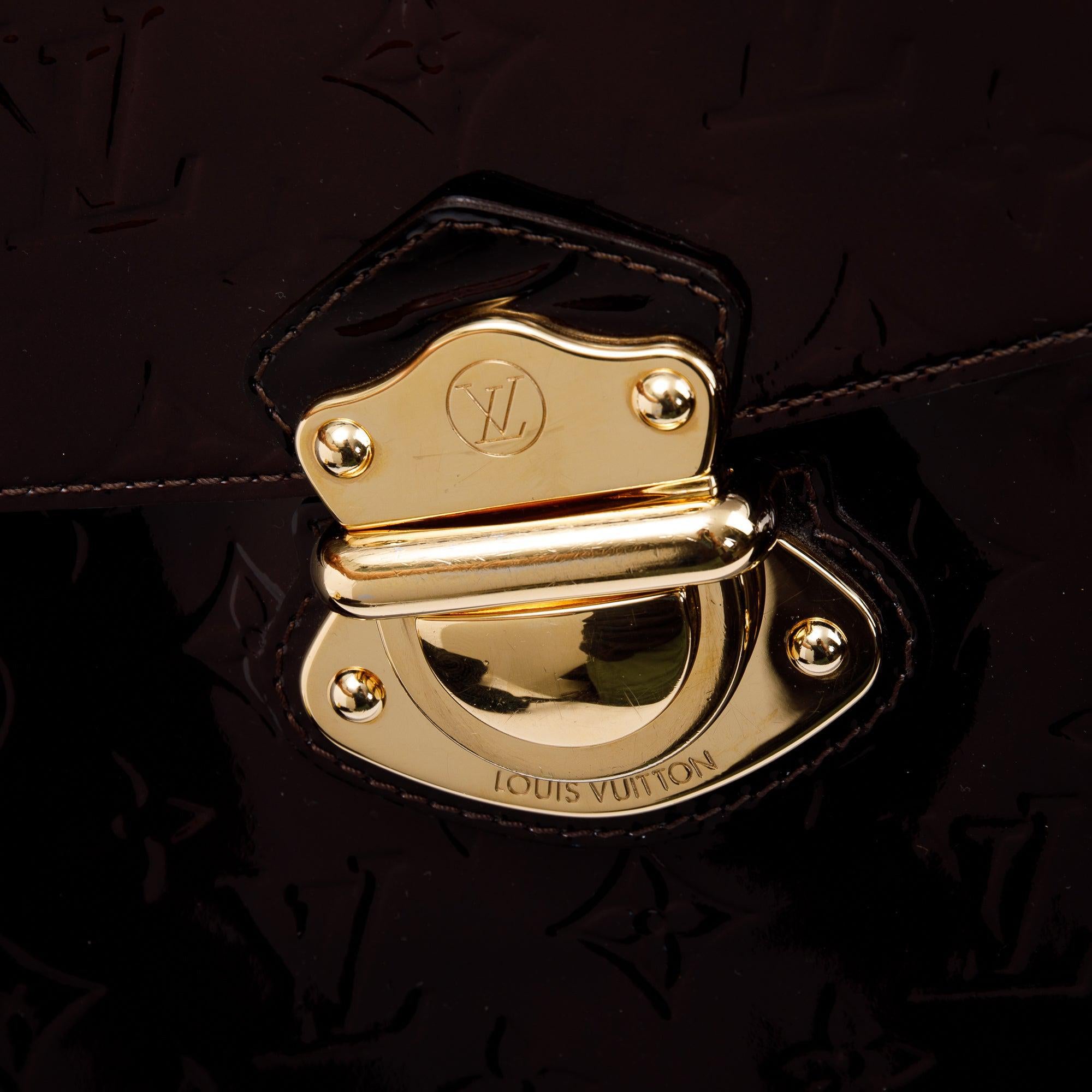 Louis Vuitton Amarante Vernis Romaine Bag