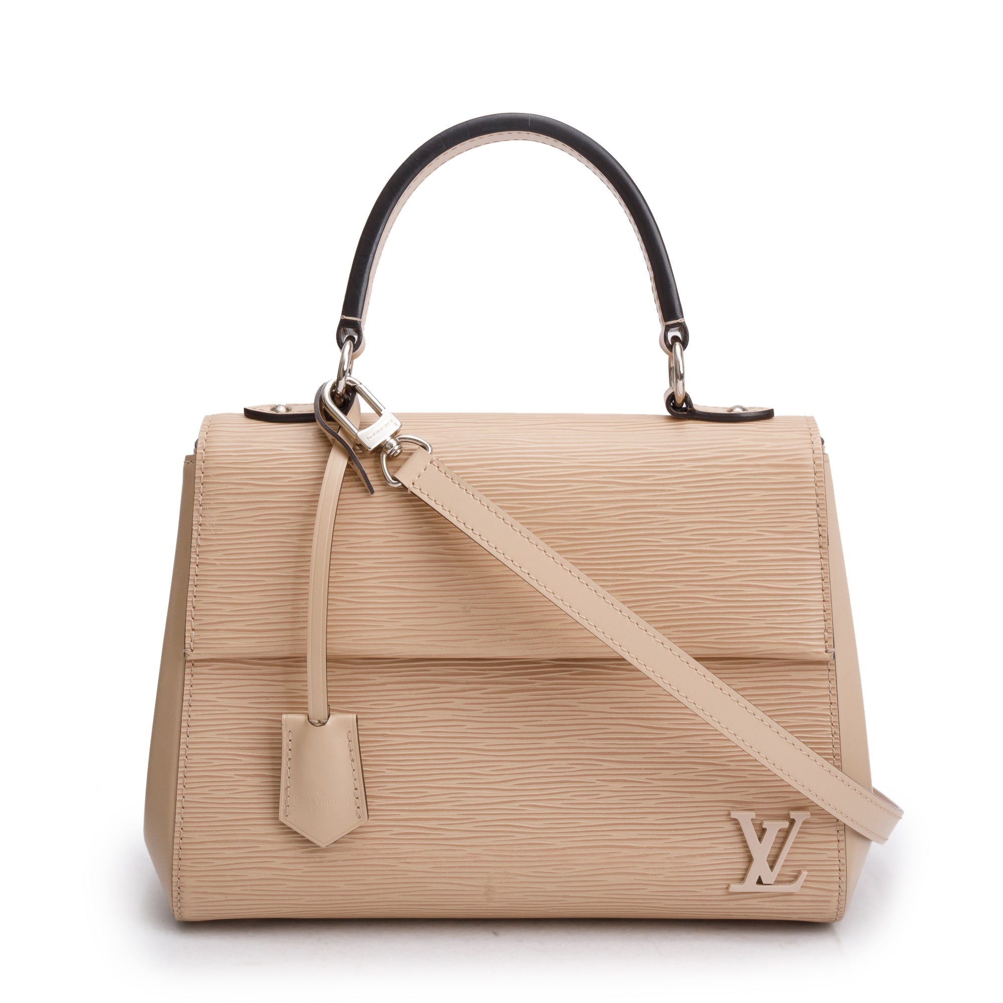 Louis Vuitton Beige Epi Leather Cluny BB w/ Box