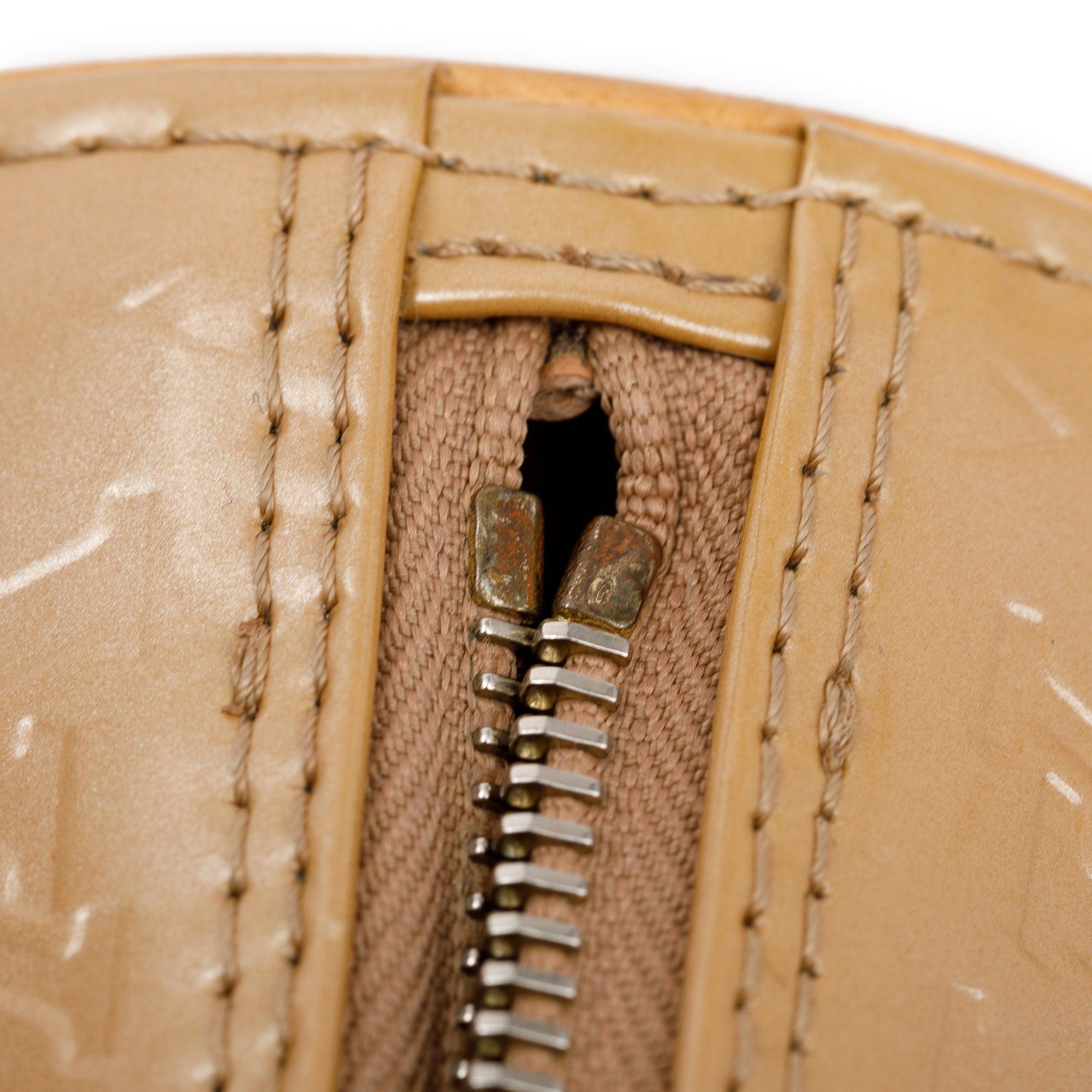 Louis Vuitton Beige Monogram Vernis Bedford Bag