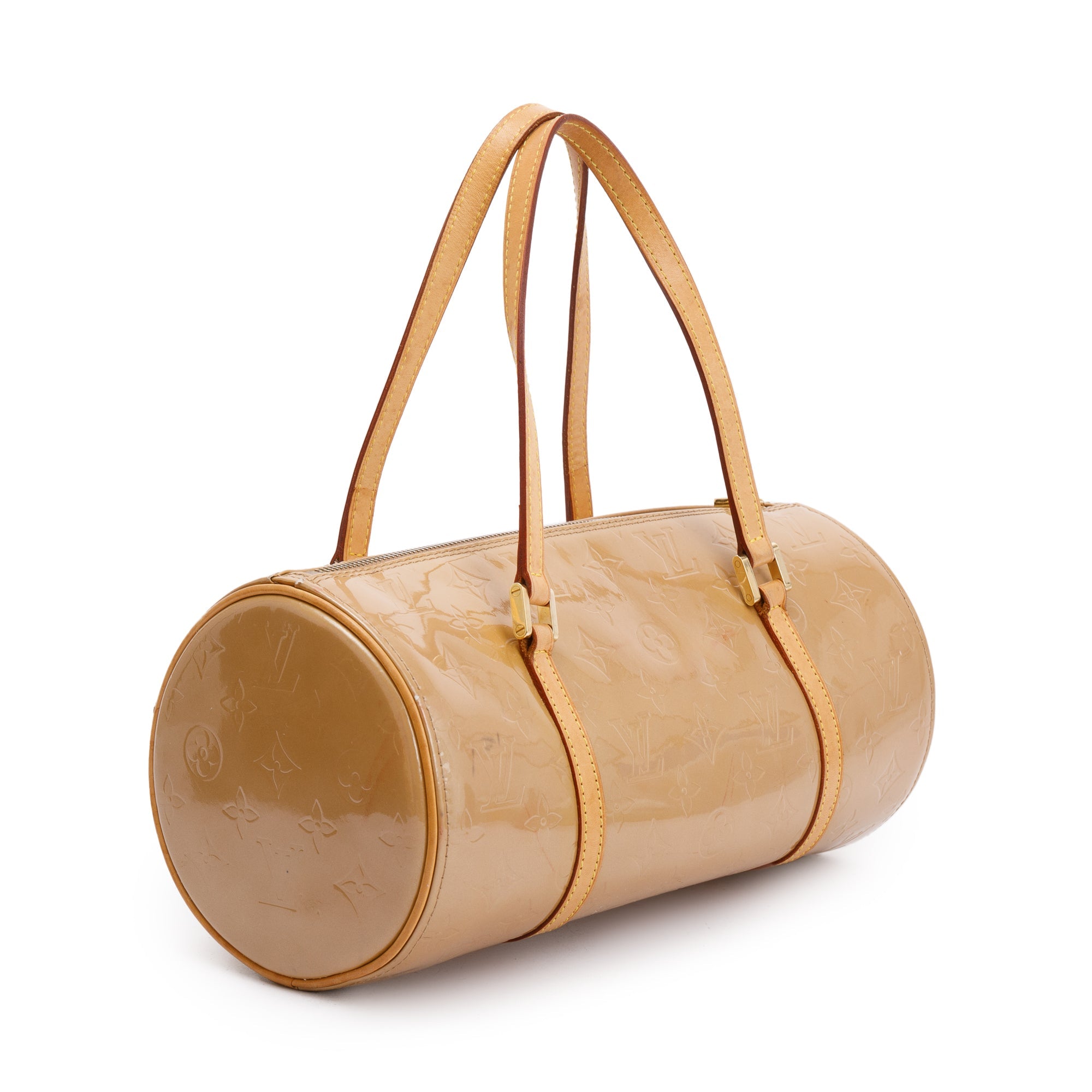 Louis Vuitton Beige Monogram Vernis Bedford Bag