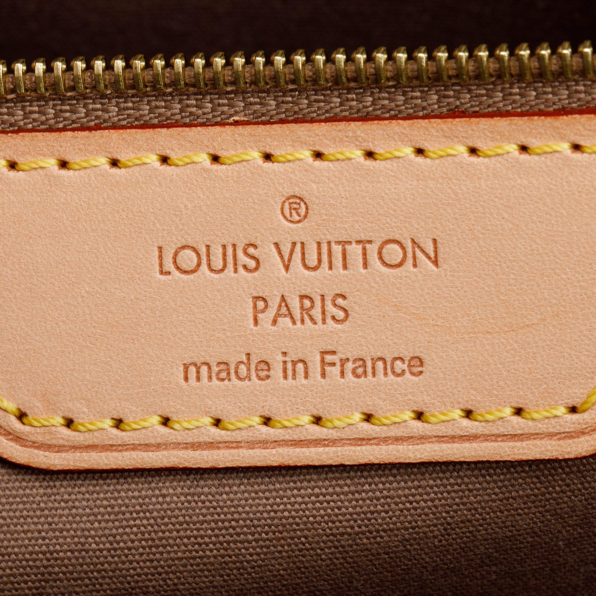 Louis Vuitton Beige Monogram Vernis Brea MM w/ Strap