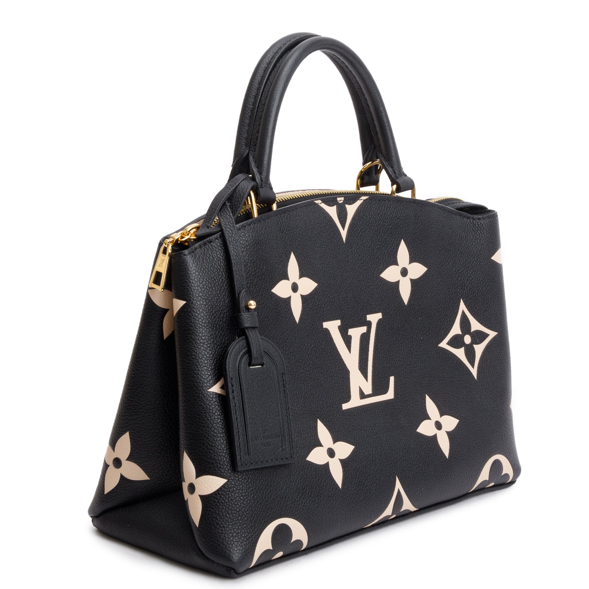 Louis Vuitton Bicolor Monogram Giant Empreinte Petit Palais w/ Strap