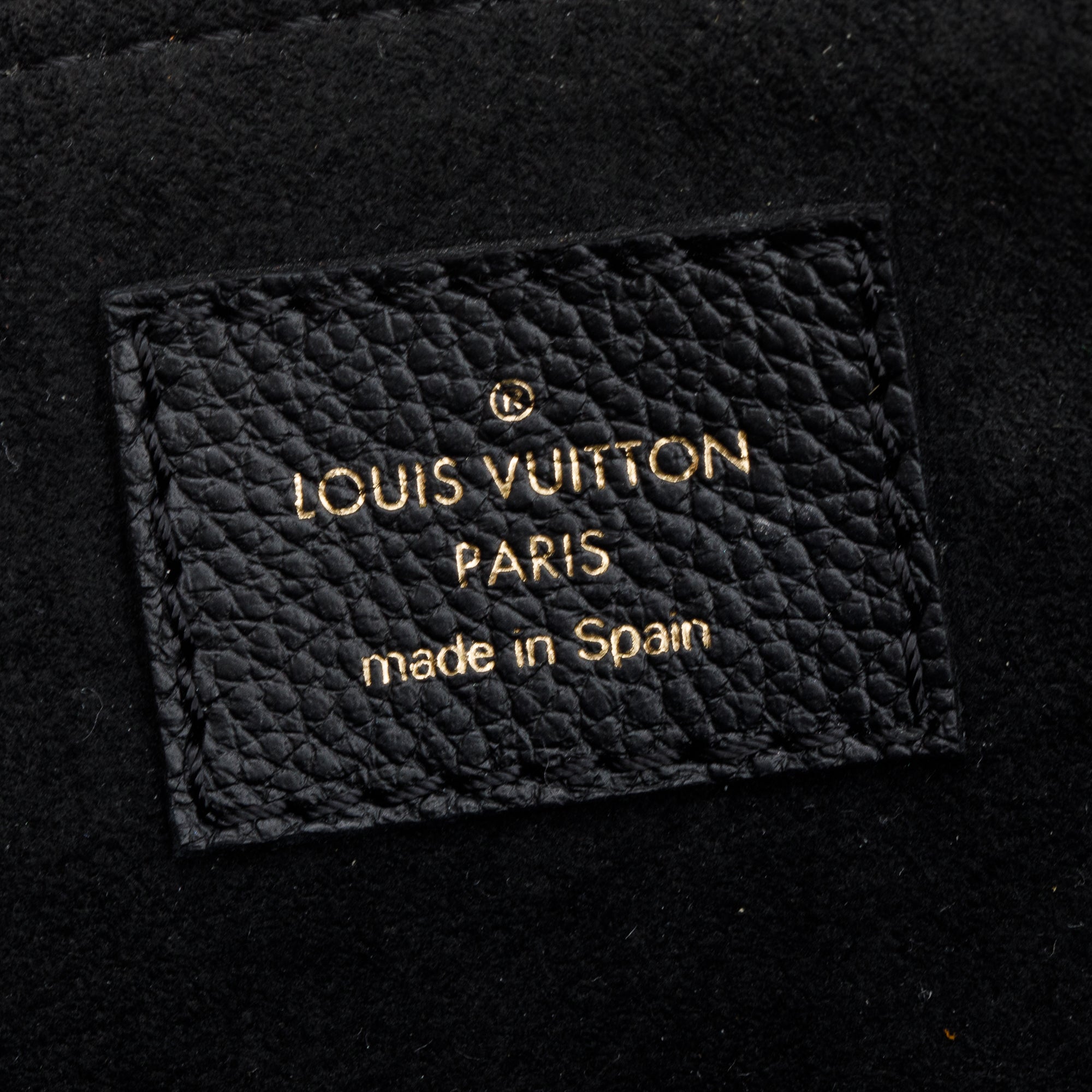 Louis Vuitton Bicolor Monogram Giant Empreinte Petit Palais w/ Strap