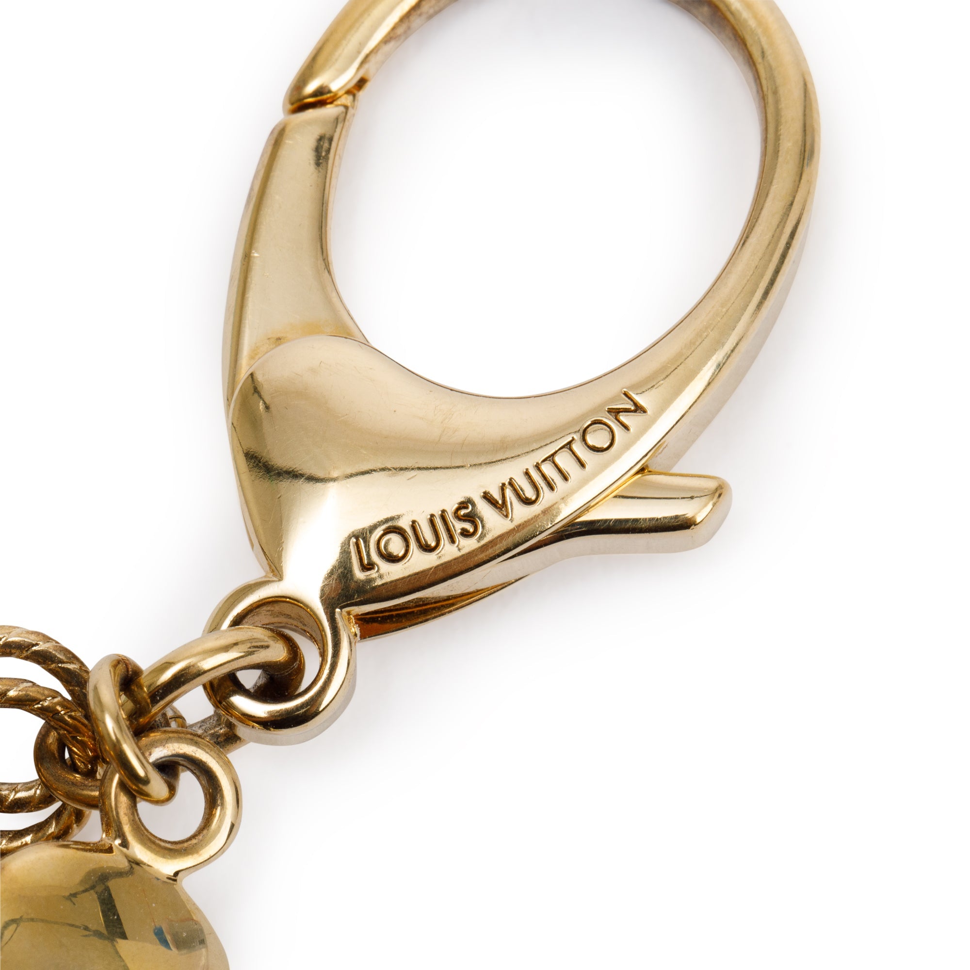 Louis Vuitton Bijoux Sac Tresor Bag Charm w/ Box