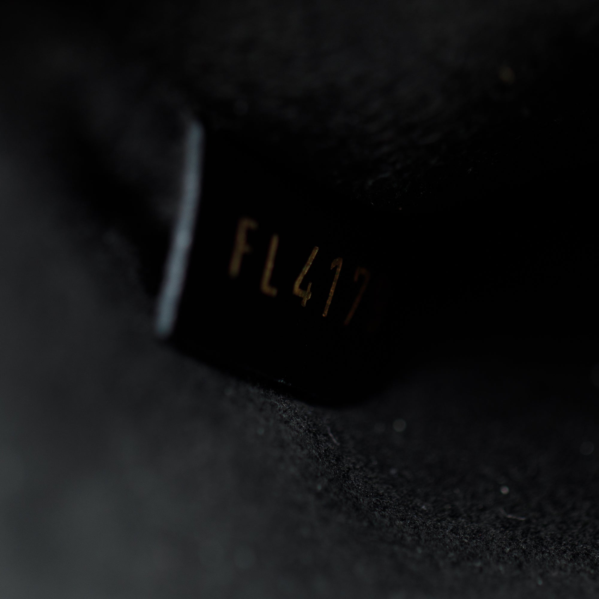 Louis Vuitton Black Calfskin Leather Dauphine MM w/ Strap