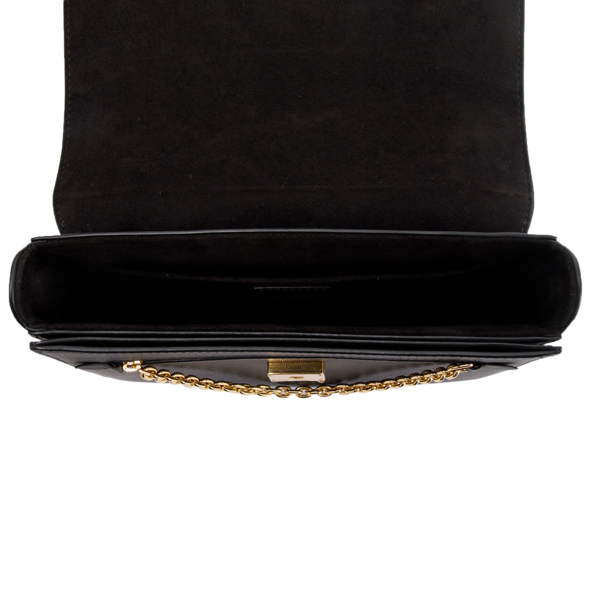 Louis Vuitton Black Calfskin Monogram Very Messenger Bag