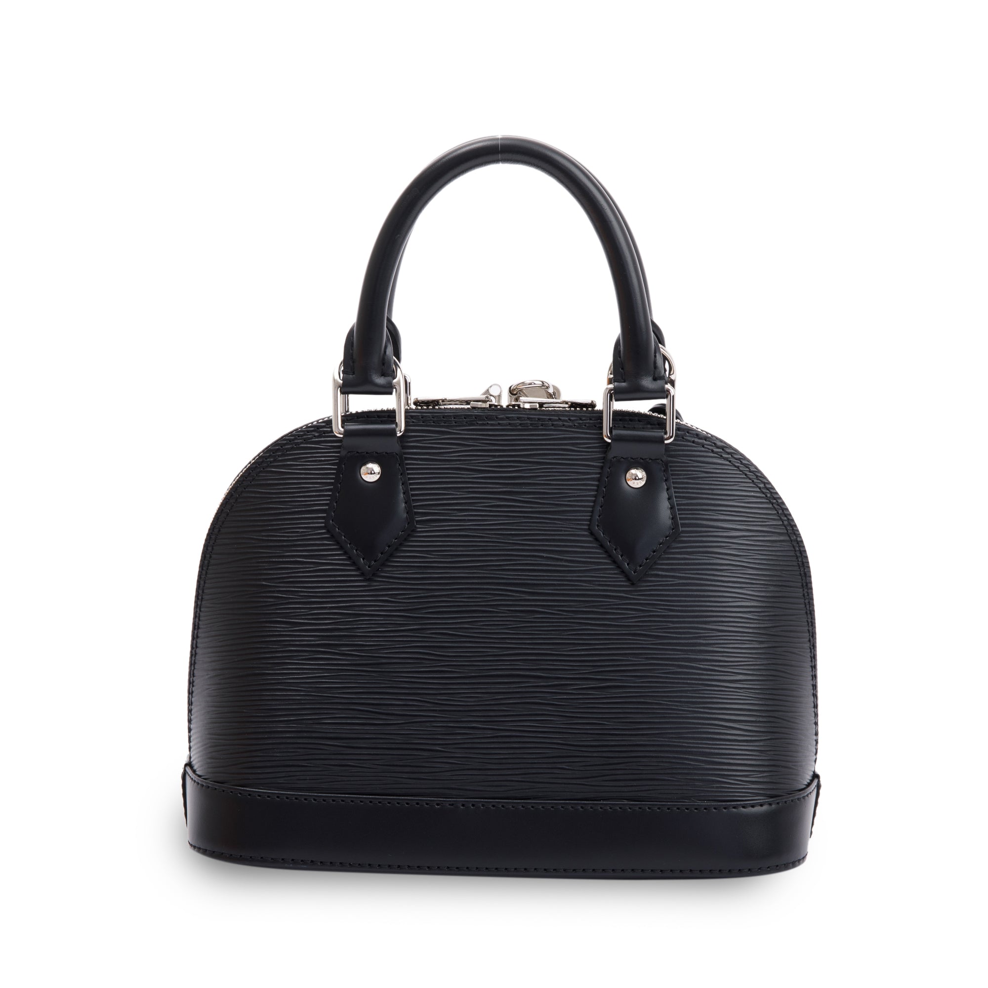 Louis Vuitton Black Epi Alma BB W/ Box
