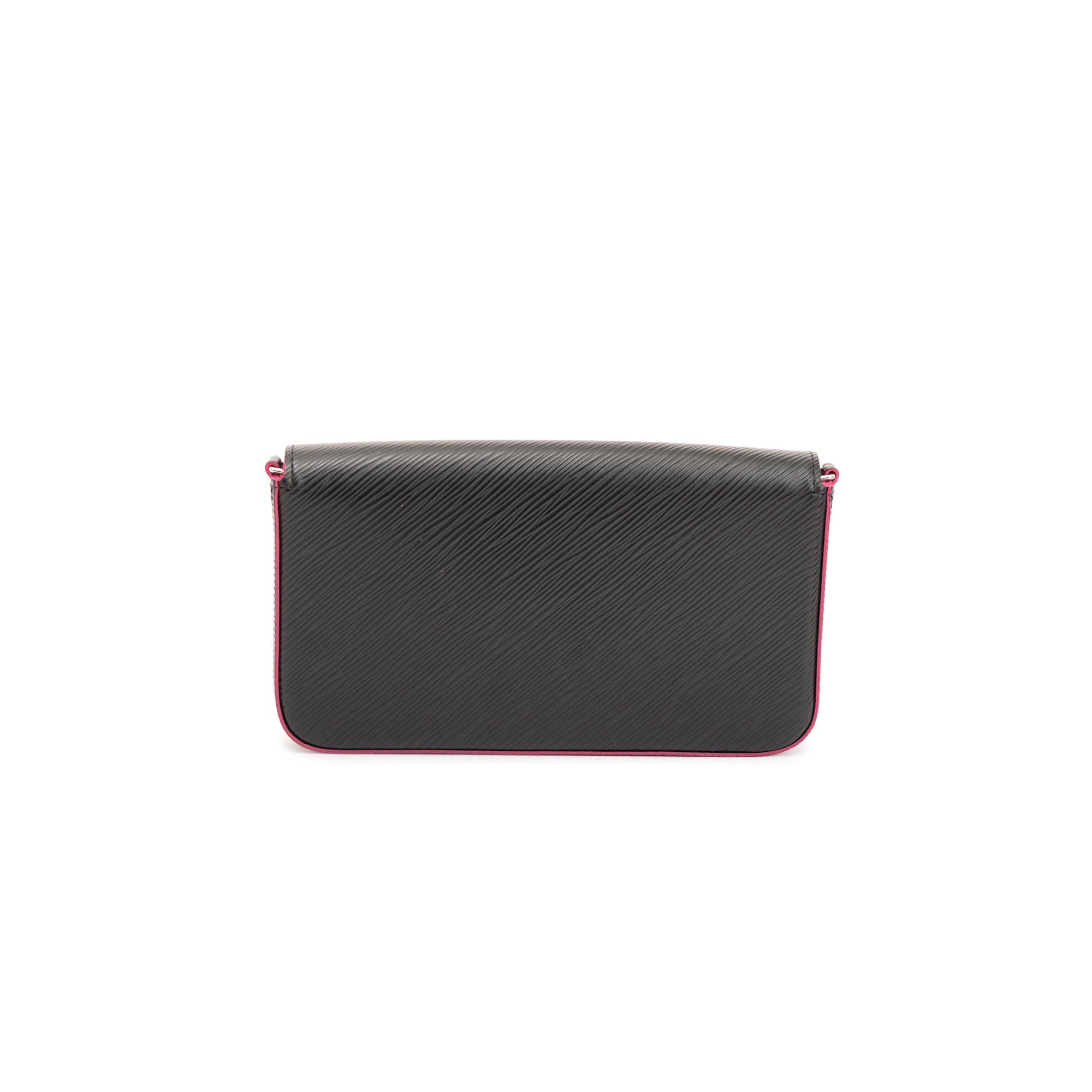 Louis Vuitton Black Epi Felicie Pochette w/ Box & Inserts
