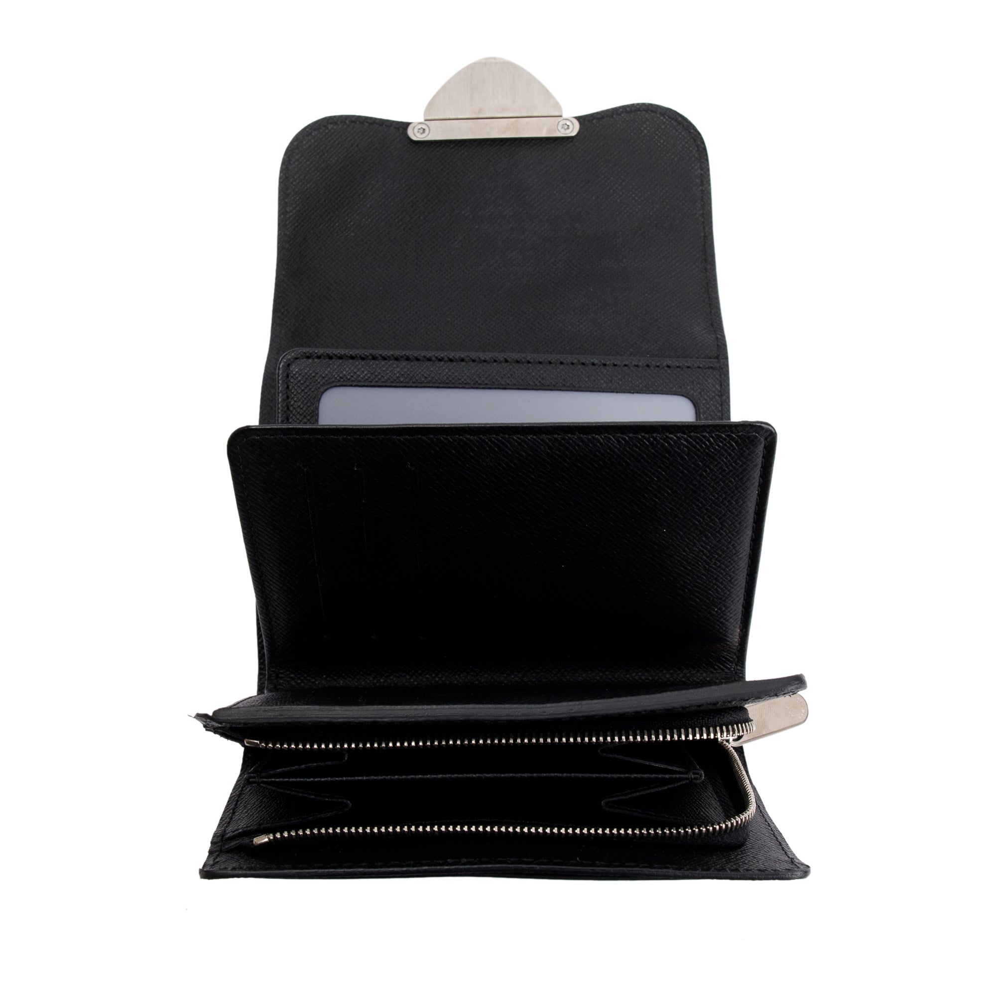 Louis Vuitton Black Epi Joey Wallet