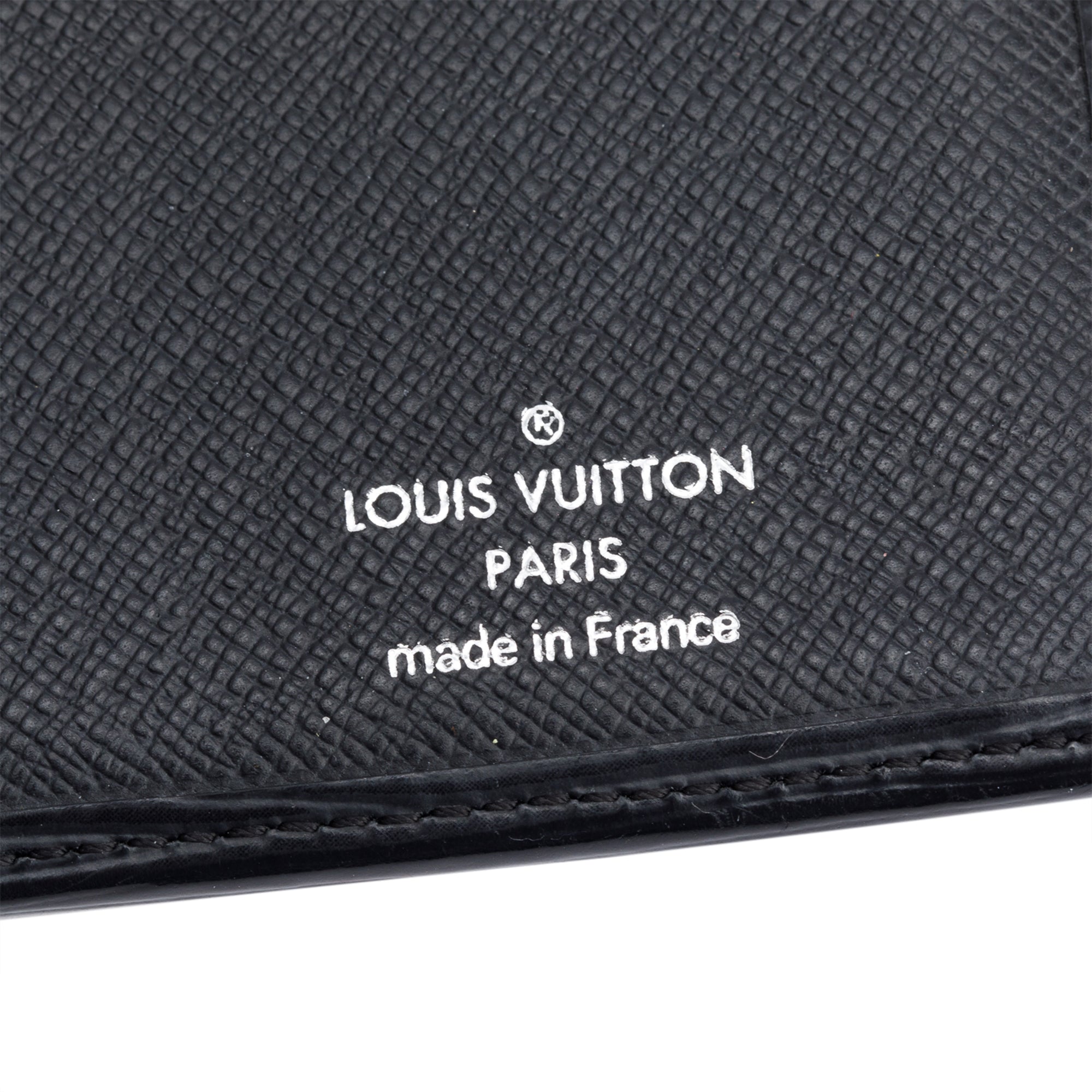 Louis Vuitton Black Epi Leather Brazza Wallet w/ Box