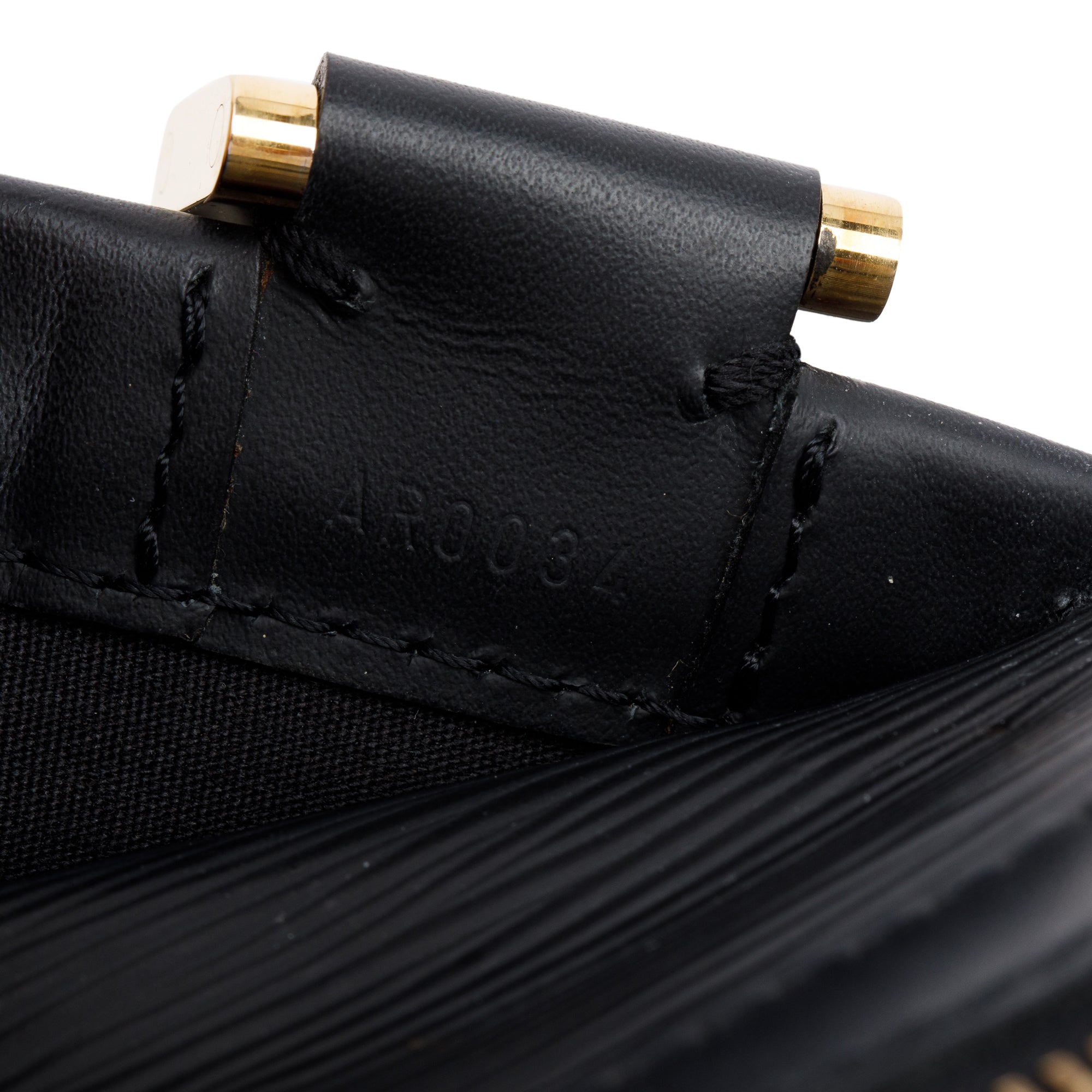Louis Vuitton Black Epi Leather Dhanura PM w/ Strap