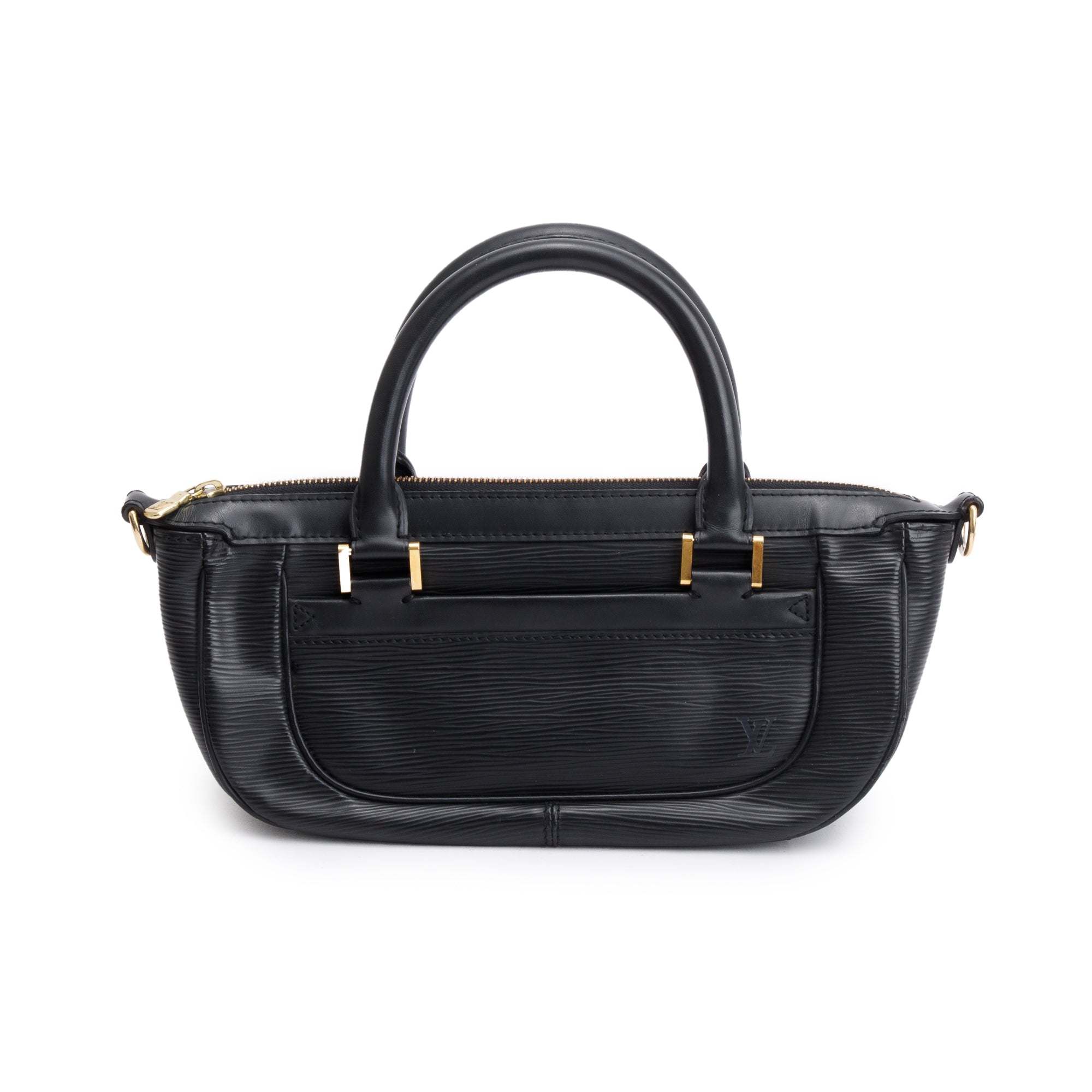 Louis Vuitton Black Epi Leather Dhanura PM w/ Strap