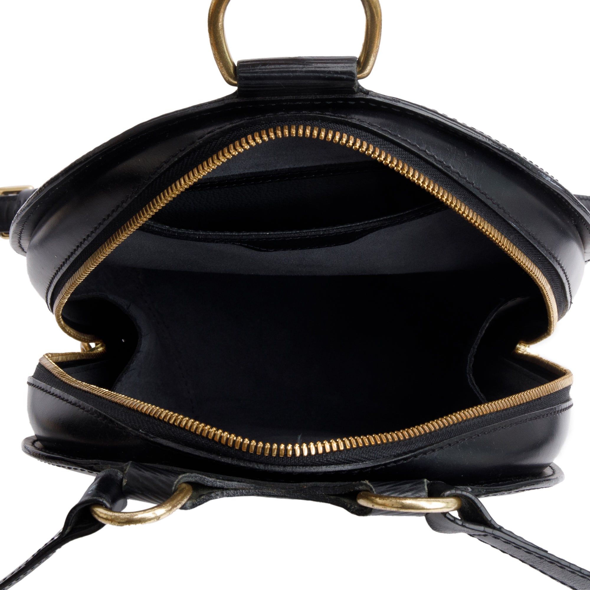 Louis Vuitton Black Epi Leather Mabillon Backpack