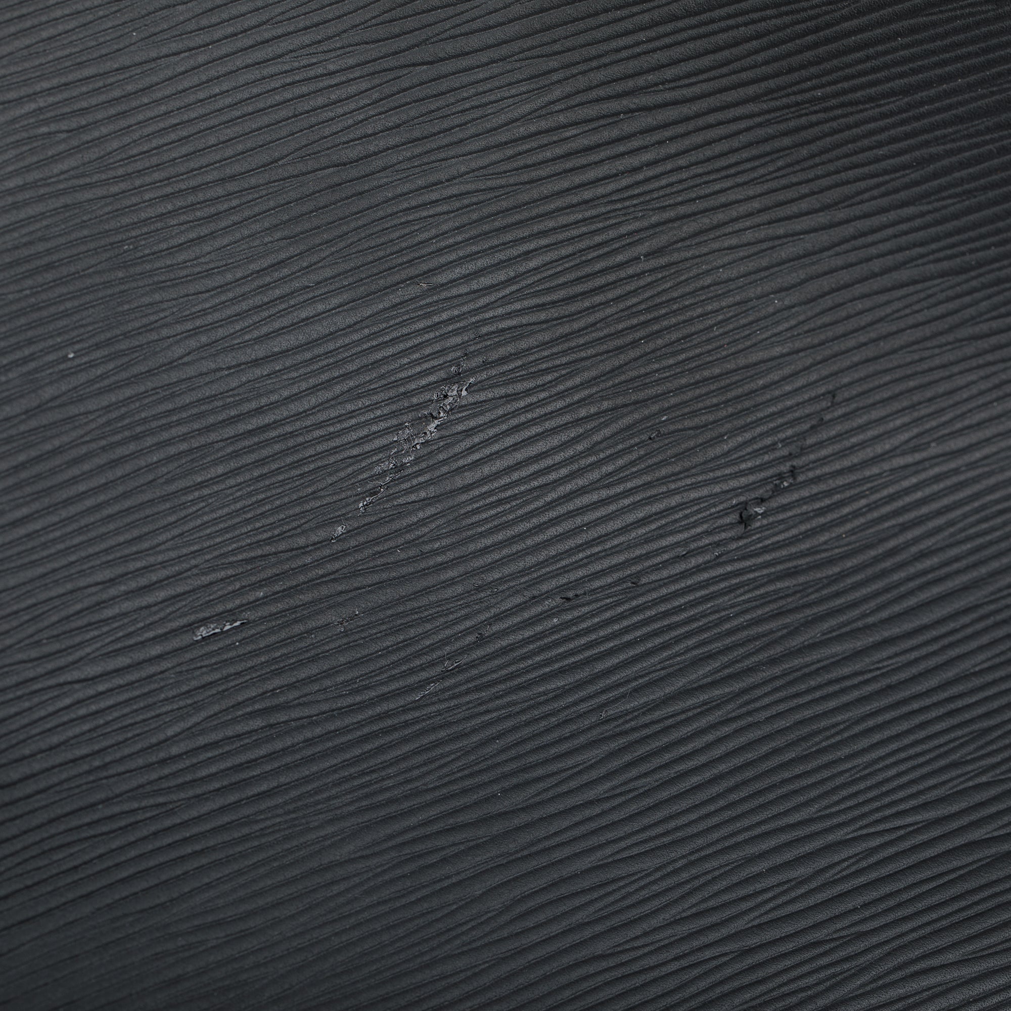 Louis Vuitton Black Epi Leather Neverfull MM w/ Pouch