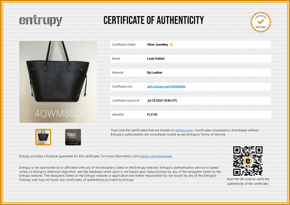 Louis Vuitton Black Epi Leather Neverfull MM w/ Pouch