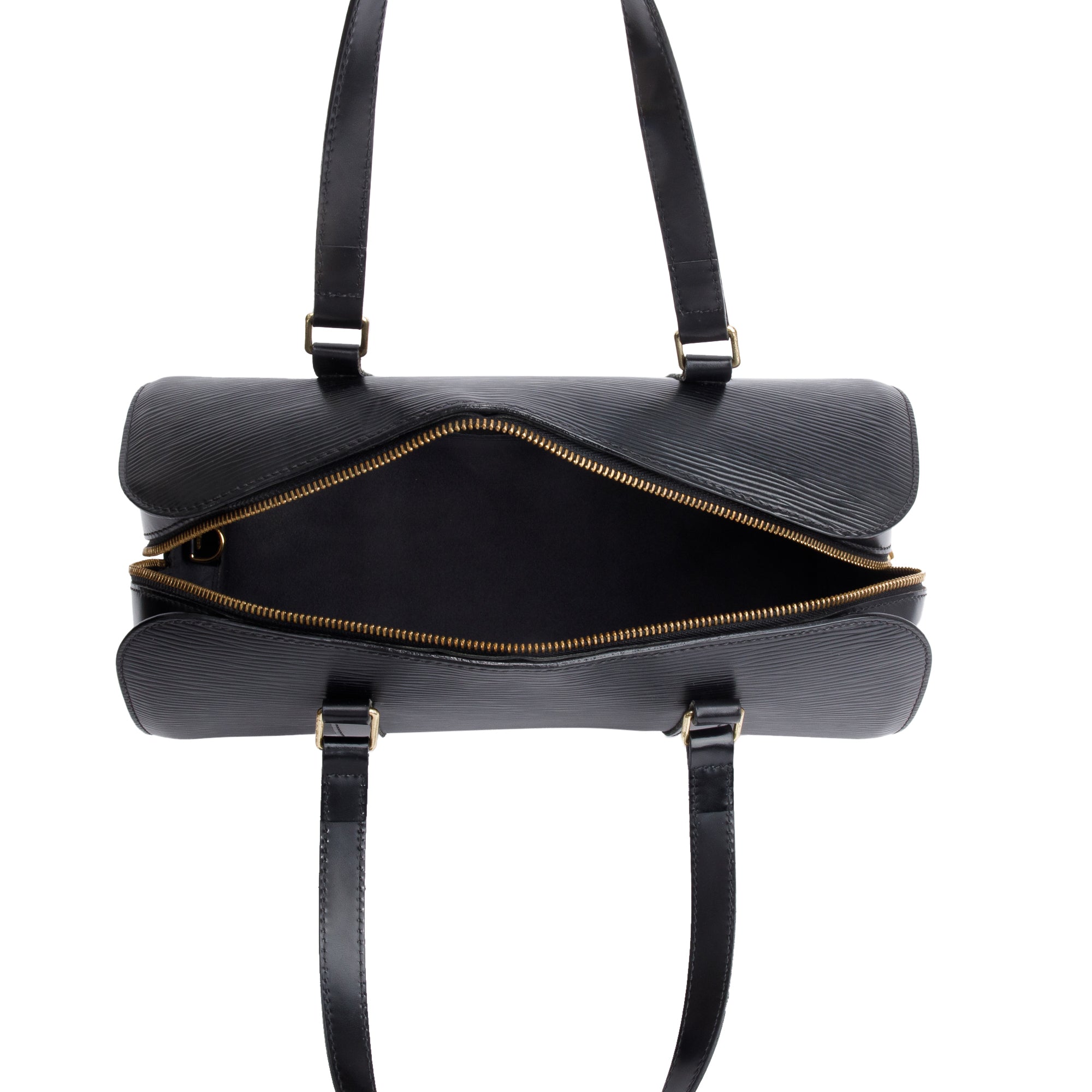 Louis Vuitton Black Epi Leather Papillon 30 w/ Pochette