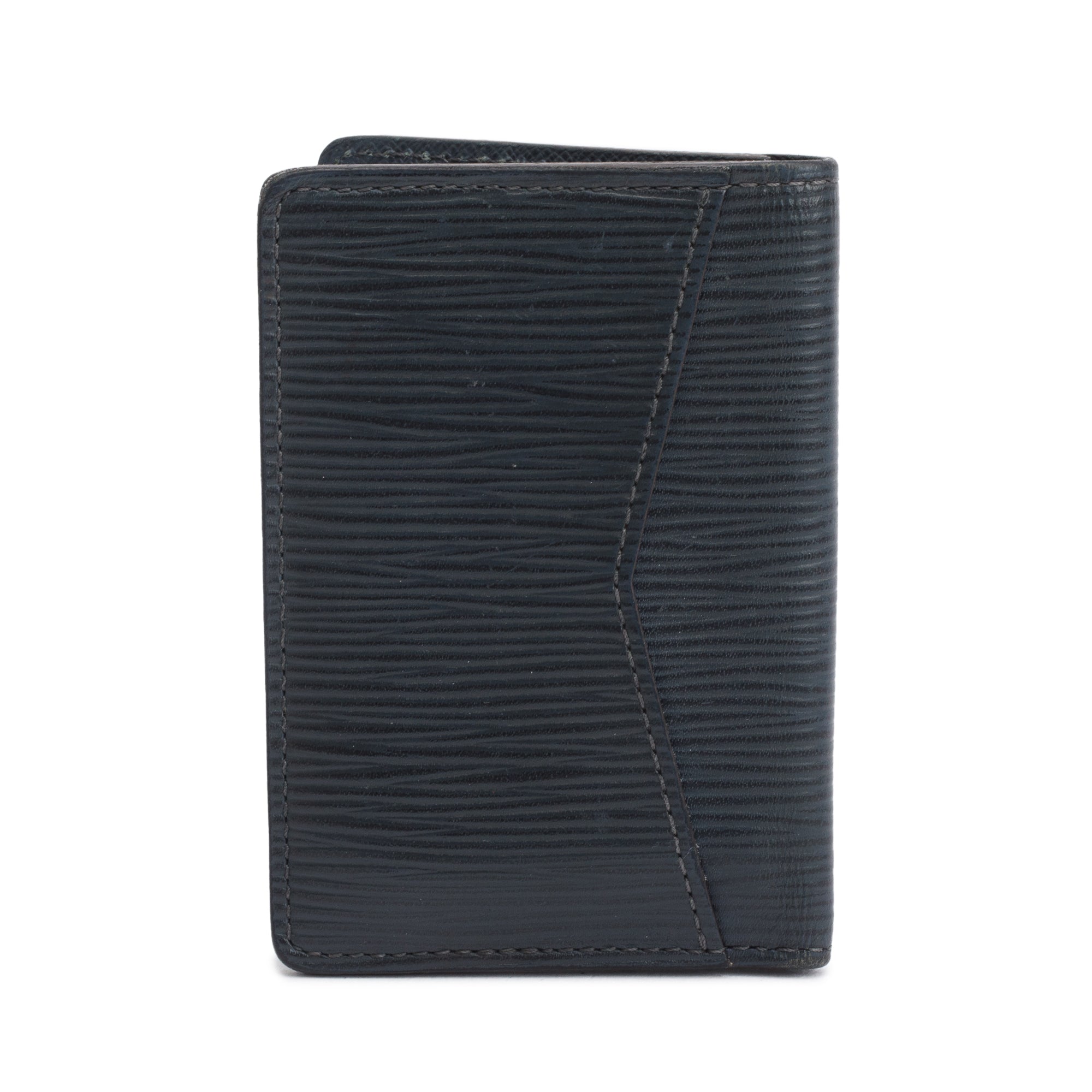 Louis Vuitton Black Epi Leather Pocket Organizer w/ Box