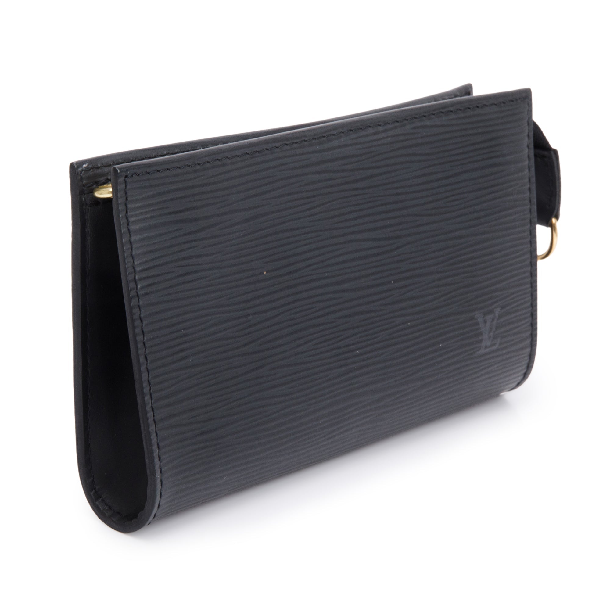 Louis Vuitton Black Epi Leather Small Pochette Accessoires