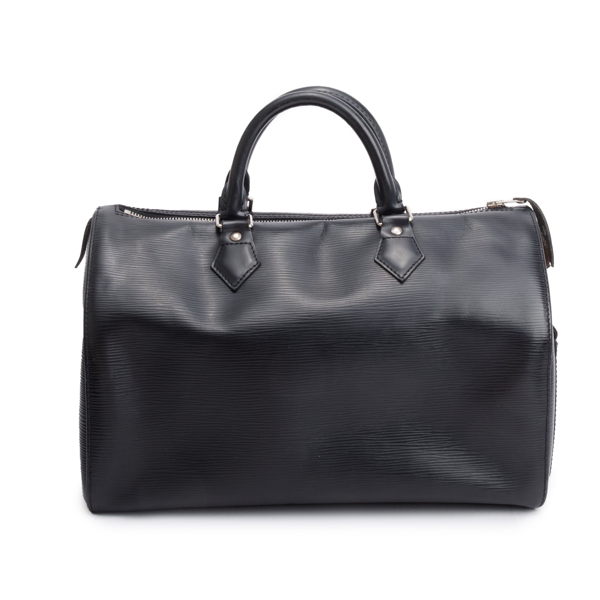 Louis Vuitton Black Epi Leather Speedy 30 w/ Receipt