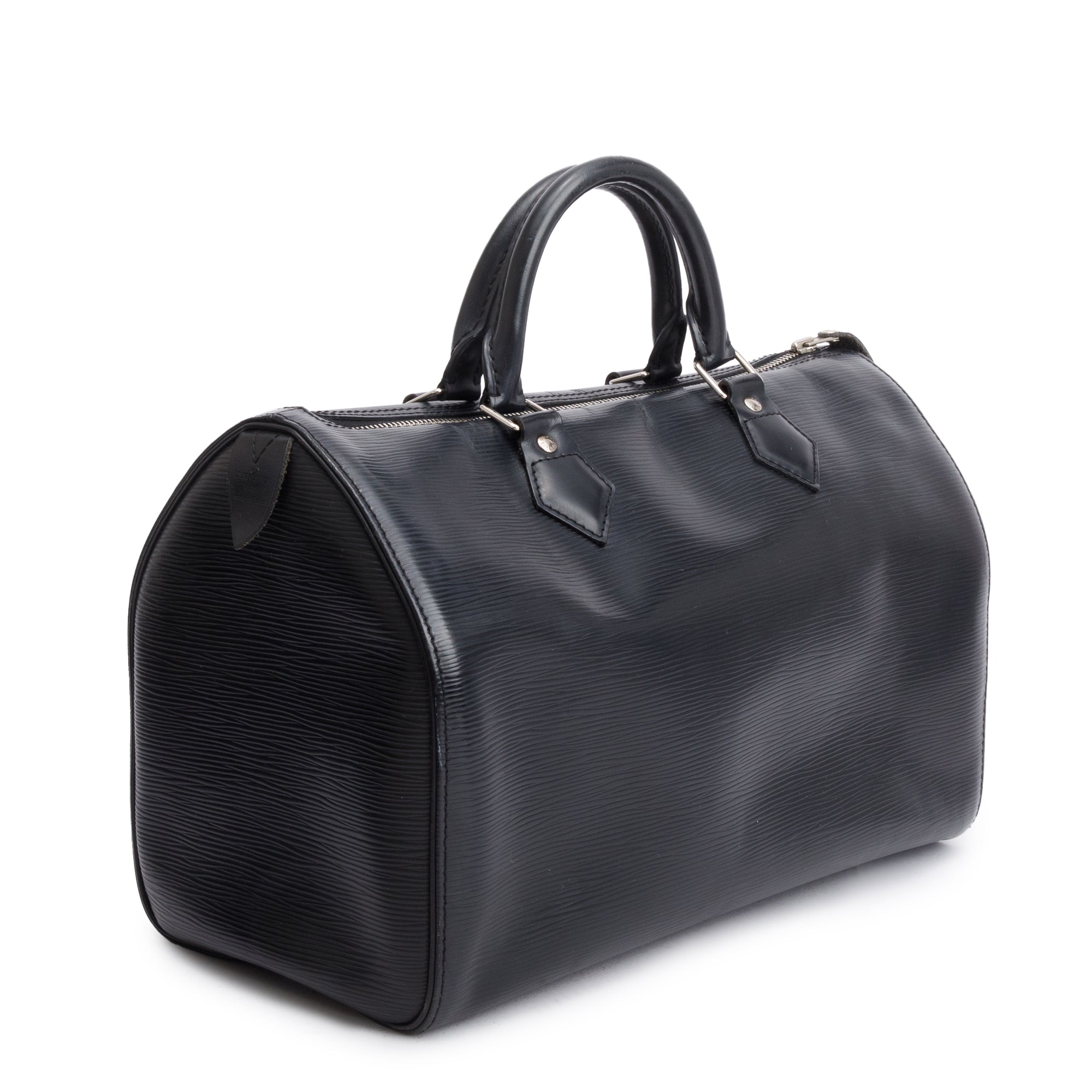 Louis Vuitton Black Epi Leather Speedy 30 w/ Receipt